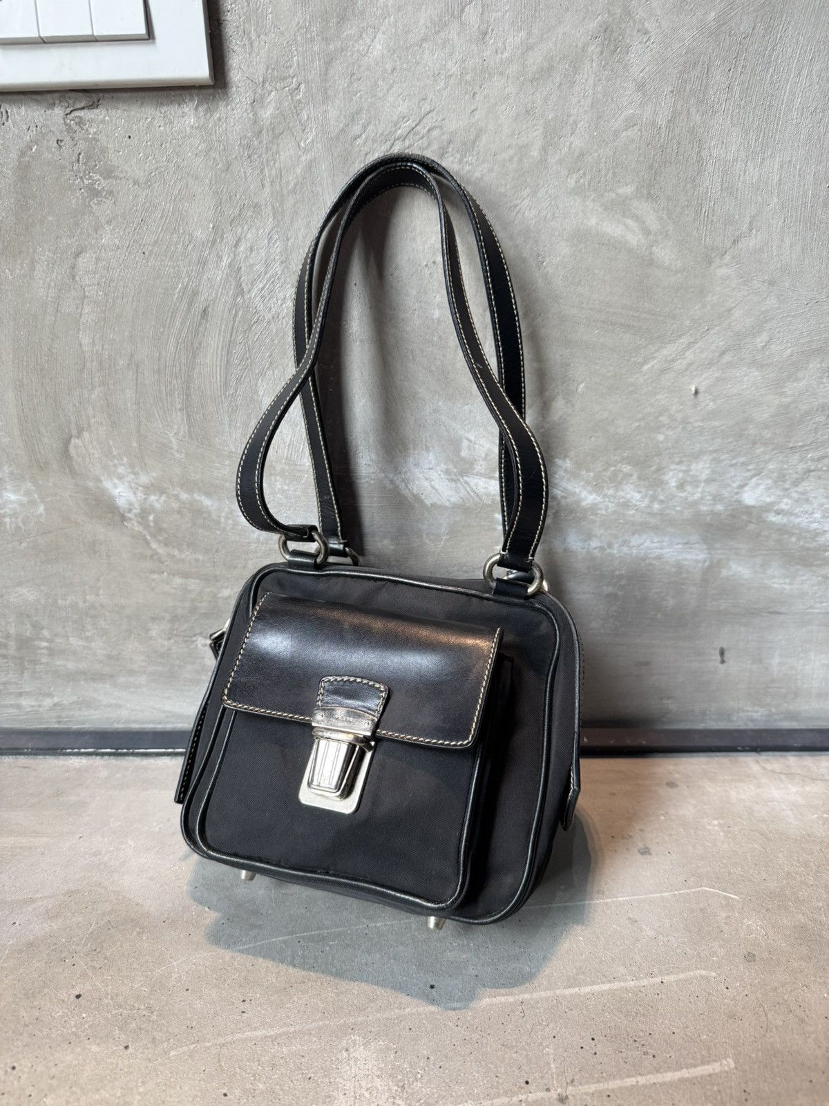 Prada Prada - Vintage - Mini Handbag - (RARE) Size ONE SIZE - 1 Thumbnail