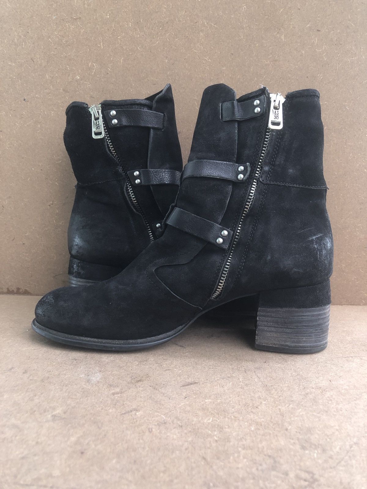 A.S.98 A.S 98 Black Calfskin Leather women’s Boots Size 39 Size US 8.5 / IT 38.5 - 6 Thumbnail