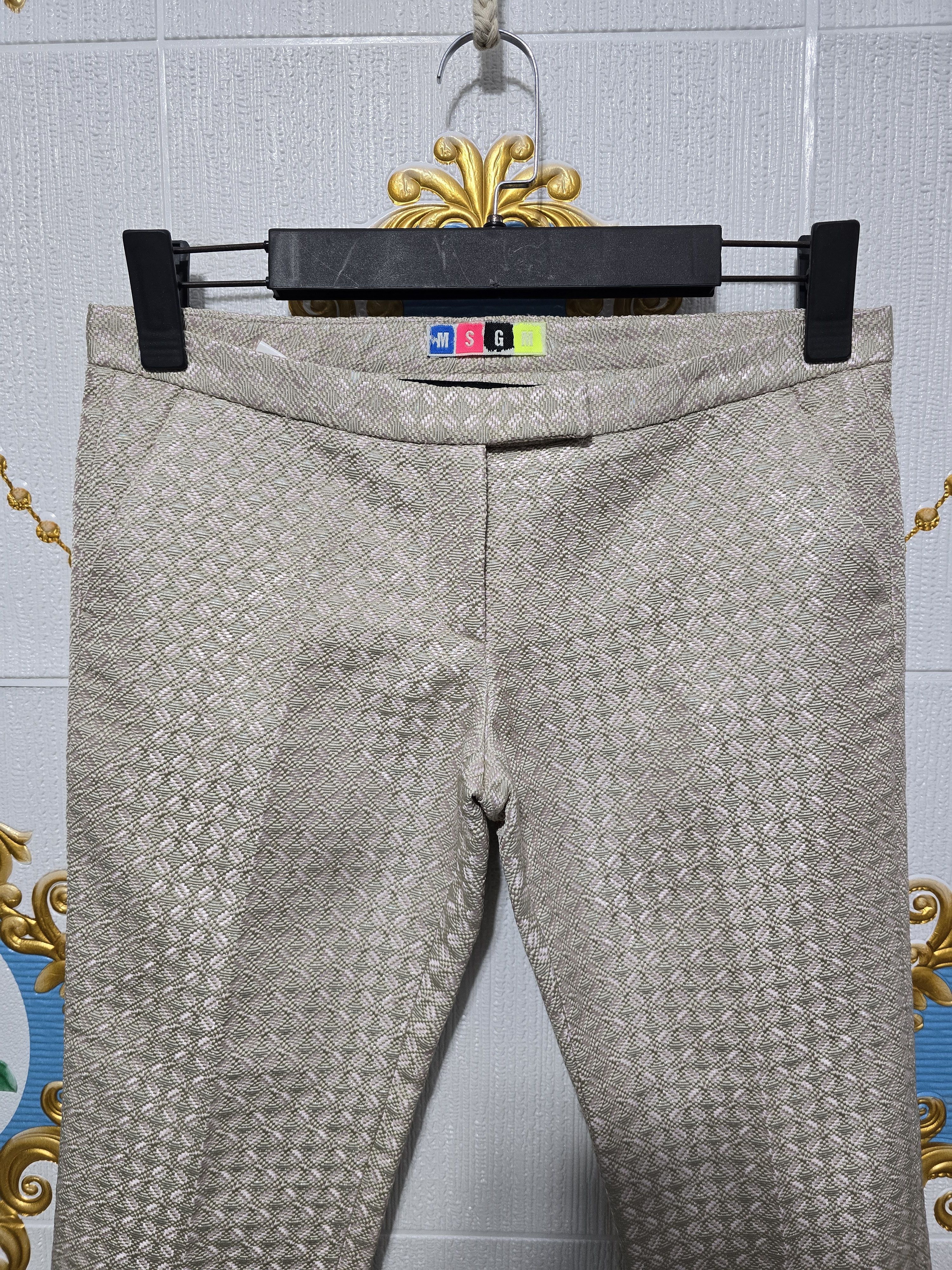 MSGM MSGM rare PANTS women, beautiful texture Size 27" / US 4 / IT 40 - 3 Thumbnail