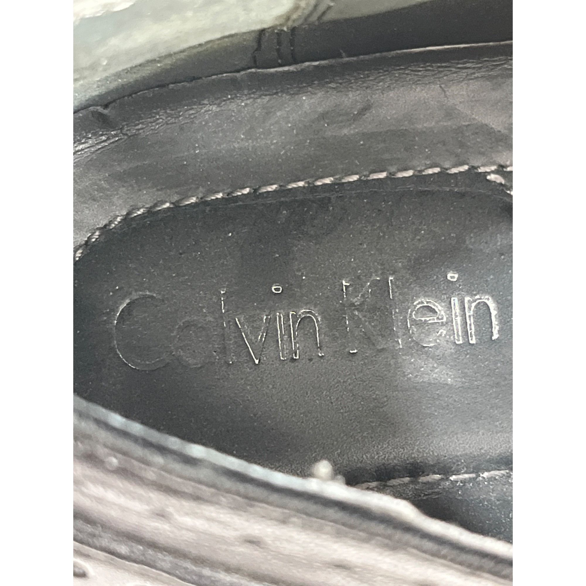 Calvin Klein Calvin Klein Glover Mens Black Oxfords Dress Shoes Size 10.5 Size US 10.5 / EU 43-44 - 6 Thumbnail