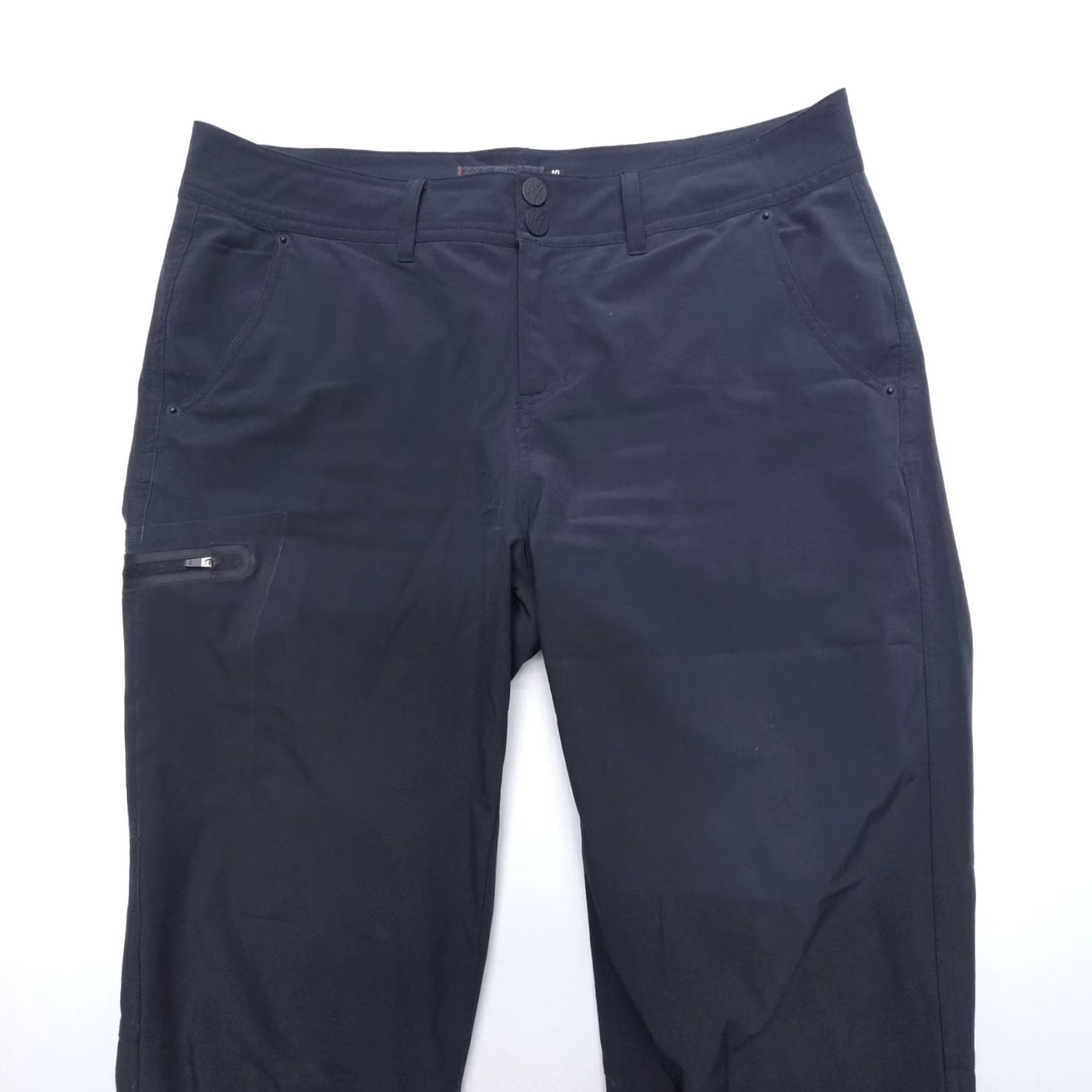 Gramicci Gramicci Lightweight Hiking Pants Womens 10 Black Tech Stretch Cargo Travel Reg Size 32" / US 10 / IT 46 - 3 Thumbnail