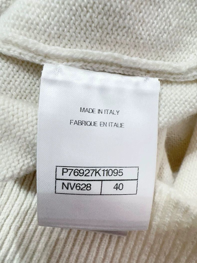 Chanel Chanel 24p embroidered logo sweater 2503-Nextarrow Size S / US 4 / IT 40 - 5 Thumbnail