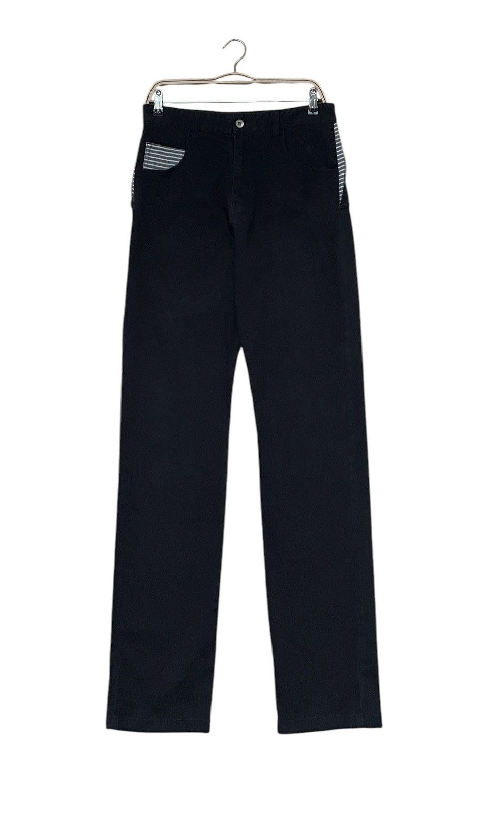 Le Grande Bleu (L.G.B.) × Vintage × semanticdesign Vintage Brand Semantic Design Double Waist Pants 2000s Size US 30 / EU 46 - 2 Thumbnail