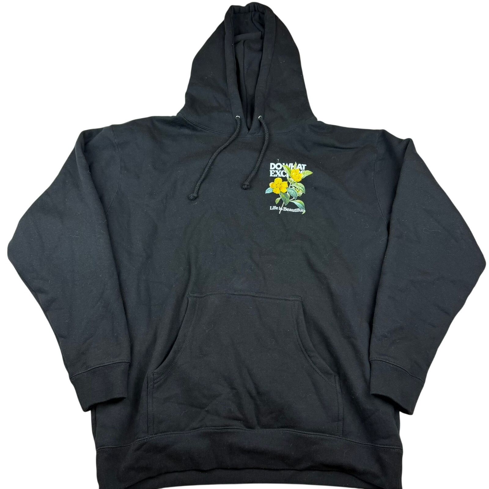 Other Do What Excites Large Black Hoodie Size US L / EU 52-54 / 3 - 1 Thumbnail
