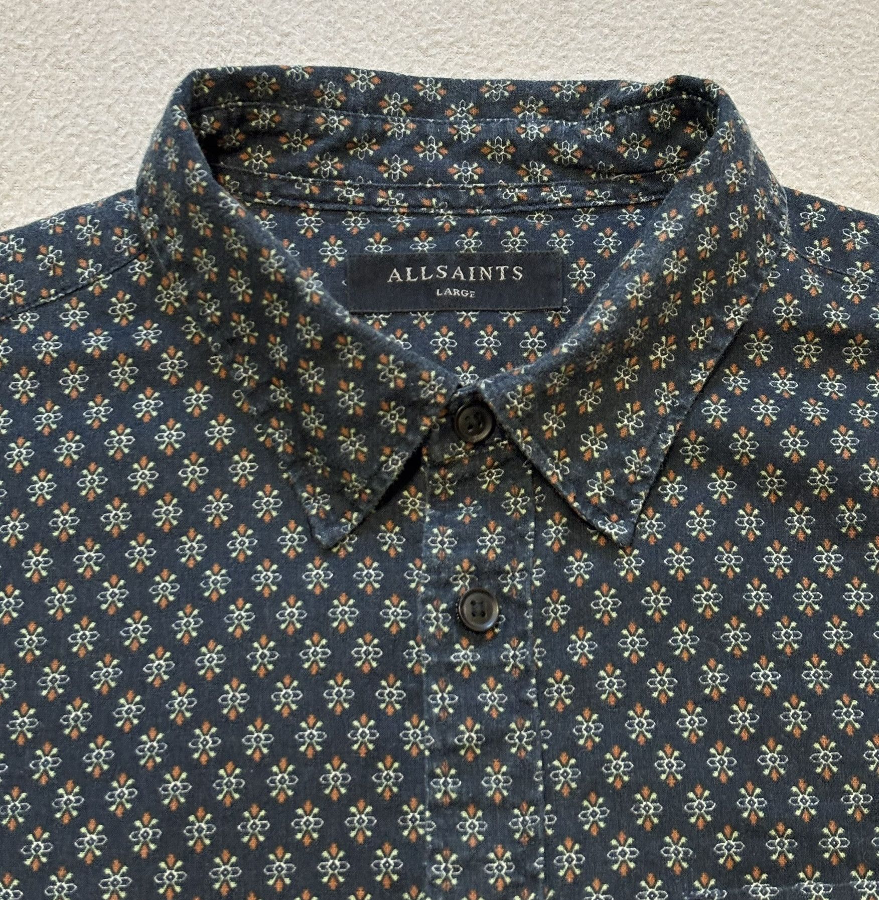 Allsaints Allsaints shirt size L Size US L / EU 52-54 / 3 - 10 Thumbnail
