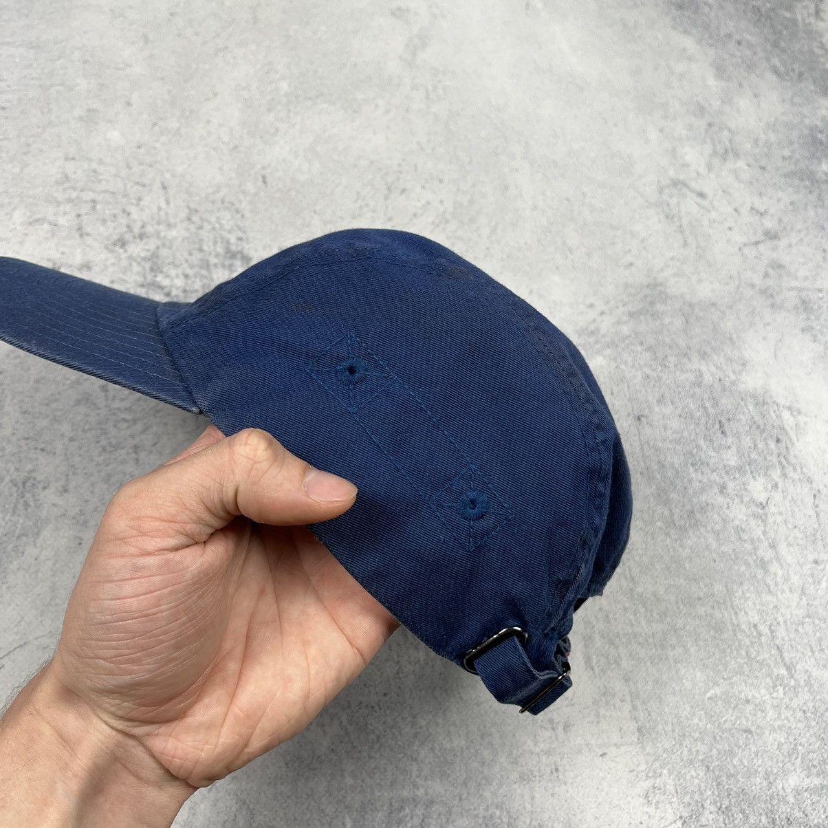 Nike Vintage Nike y2k swoosh rare 4 panel cap 90’s Size ONE SIZE - 12 Thumbnail