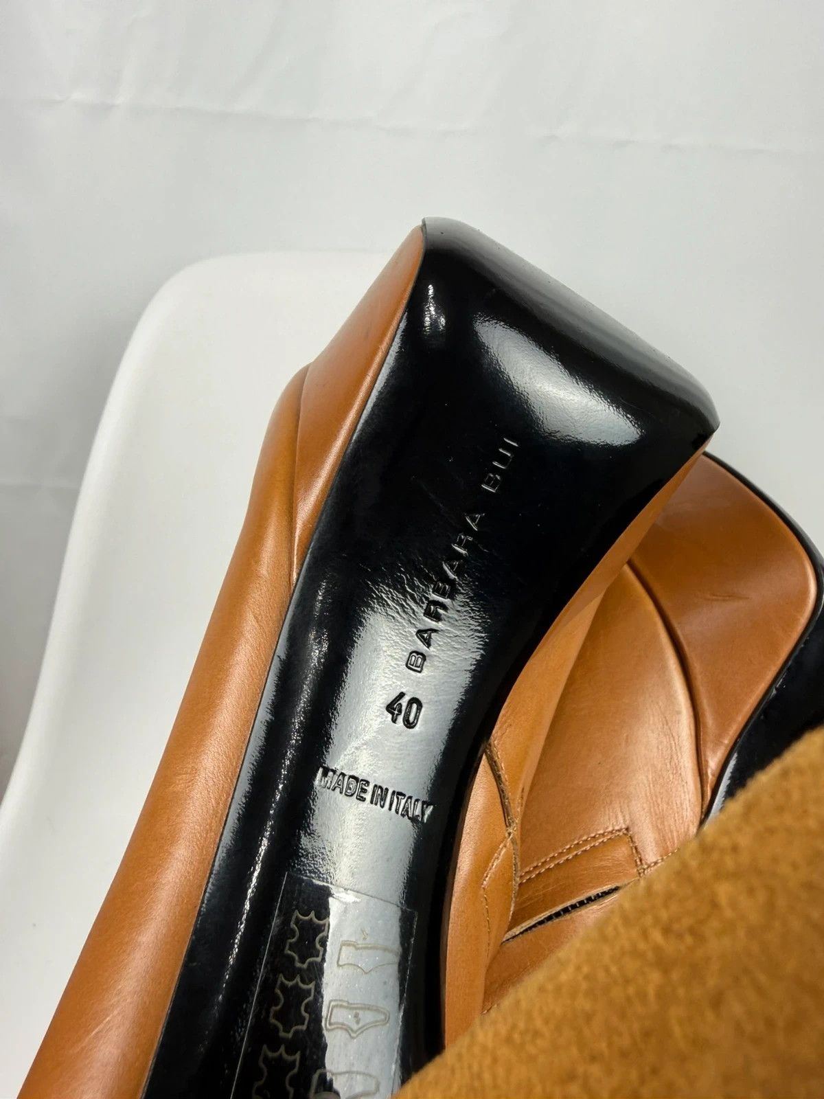 Barbara Bui Barbara Bui Genuine Leather Block Heel Boots size 40 Size US 10 / IT 40 - 9 Thumbnail
