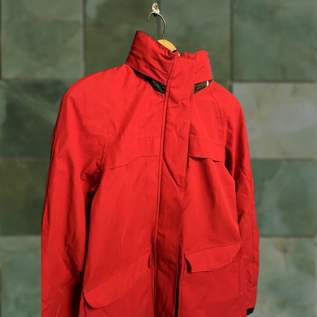 Pendleton VINTAGE Pendleton Women’s Jacket Plaid Rain Coat Lined Red S, Regular, Ladies Small, 31in, 19in Pit to Pit Size S / US 4 / IT 40 - 1 Thumbnail