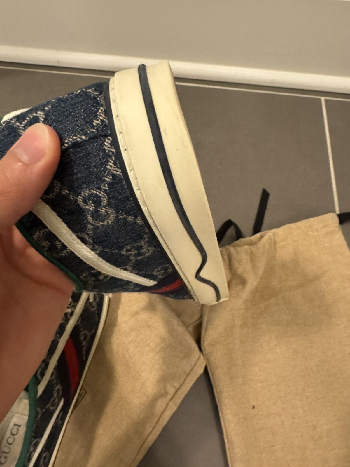 Gucci Gucci Tennis shoes 1977 Size US 9 / EU 42 - 25 Thumbnail
