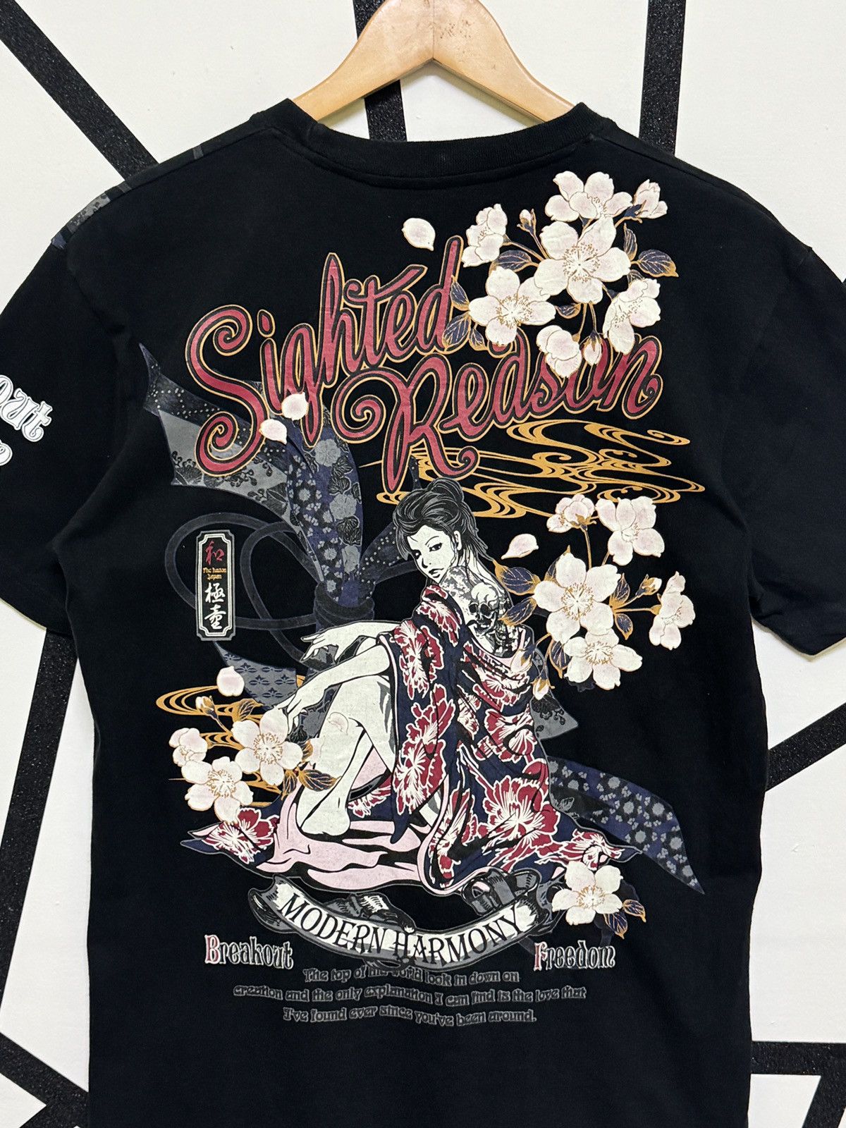 Bullet Noise VINTAGE BULLET NOISE SIGHTED REDSON POEM JAPANESE GIRL TEE Size US S / EU 44-46 / 1 - 10 Thumbnail