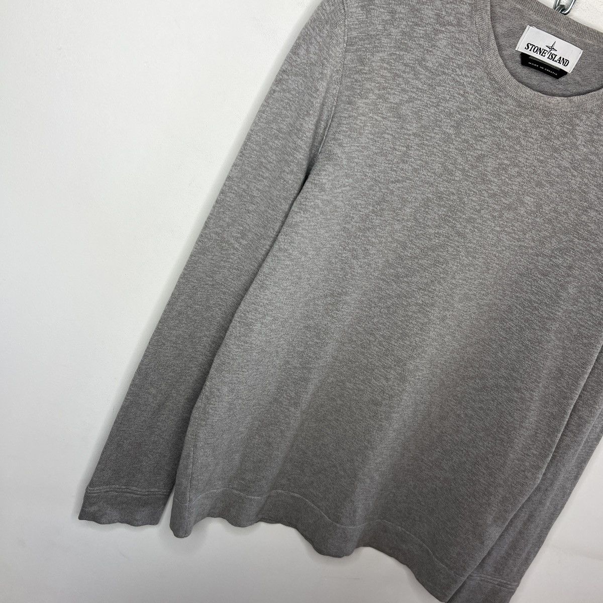 Stone Island Stone Island Jumper Sweater Knitwear Grey Size US L / EU 52-54 / 3 - 3 Thumbnail