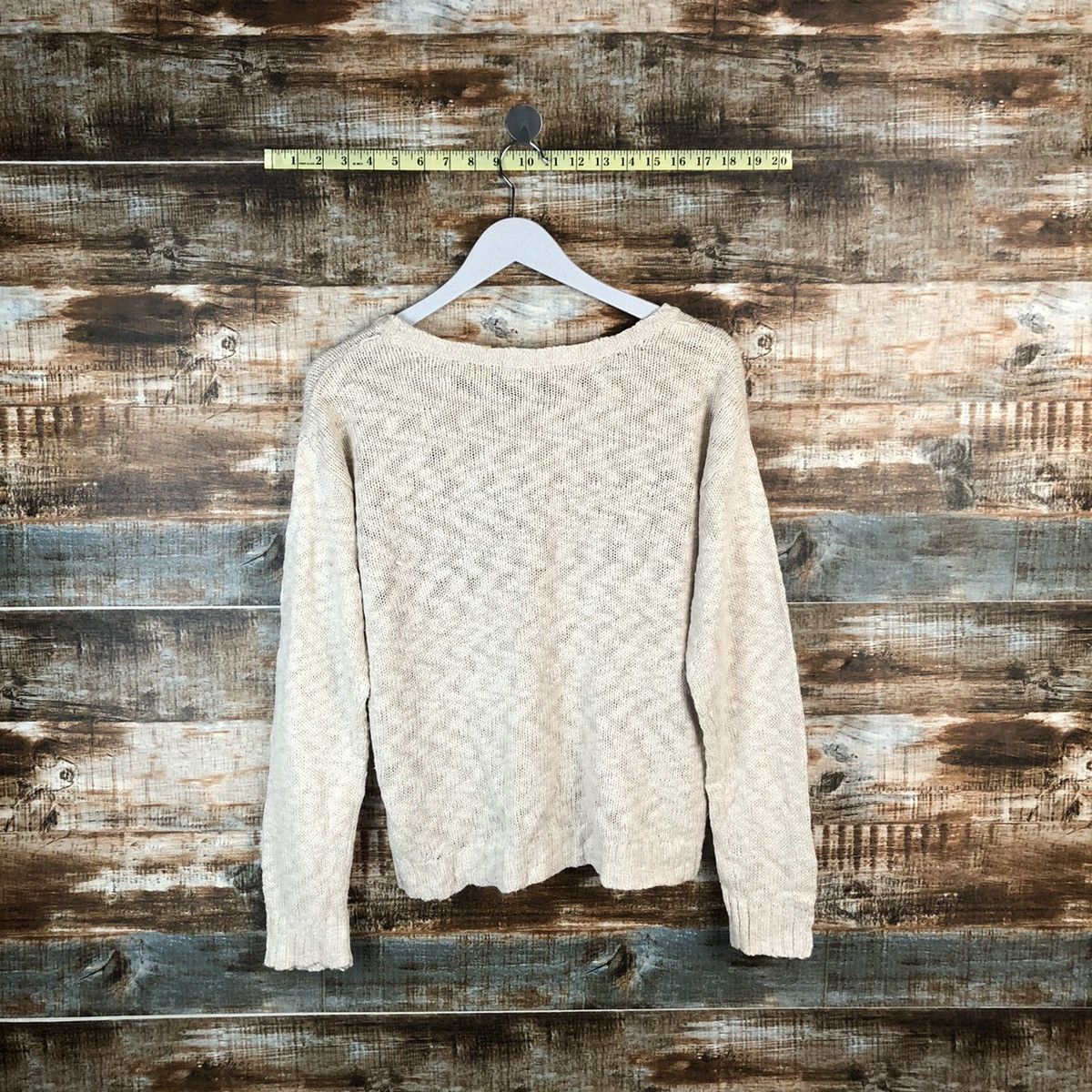 Homespun Knitwear Melody Mouth Vallery Brown Knitwear #A1366 Size M / US 6-8 / IT 42-44 - 12 Thumbnail