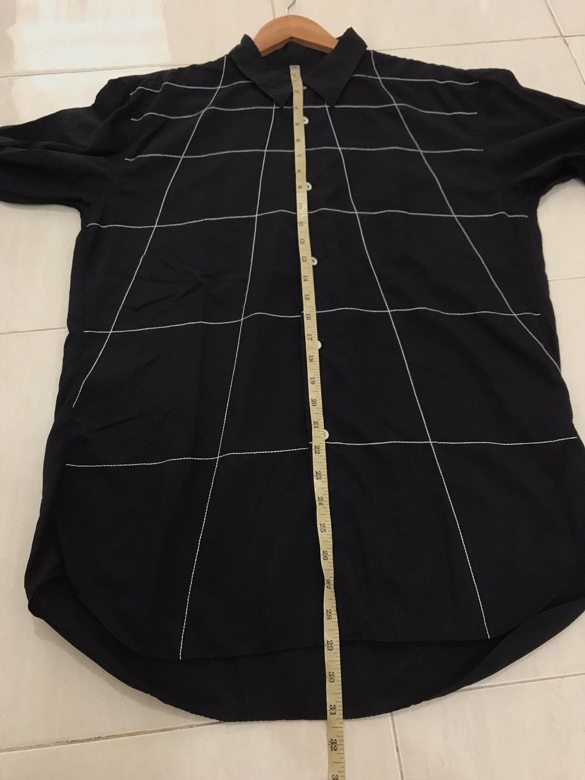 Comme des Garcons × Comme des Garcons Homme Deux Homme Deux Comme Des Garcons Stich Shirt Size US L / EU 52-54 / 3 - 10 Thumbnail