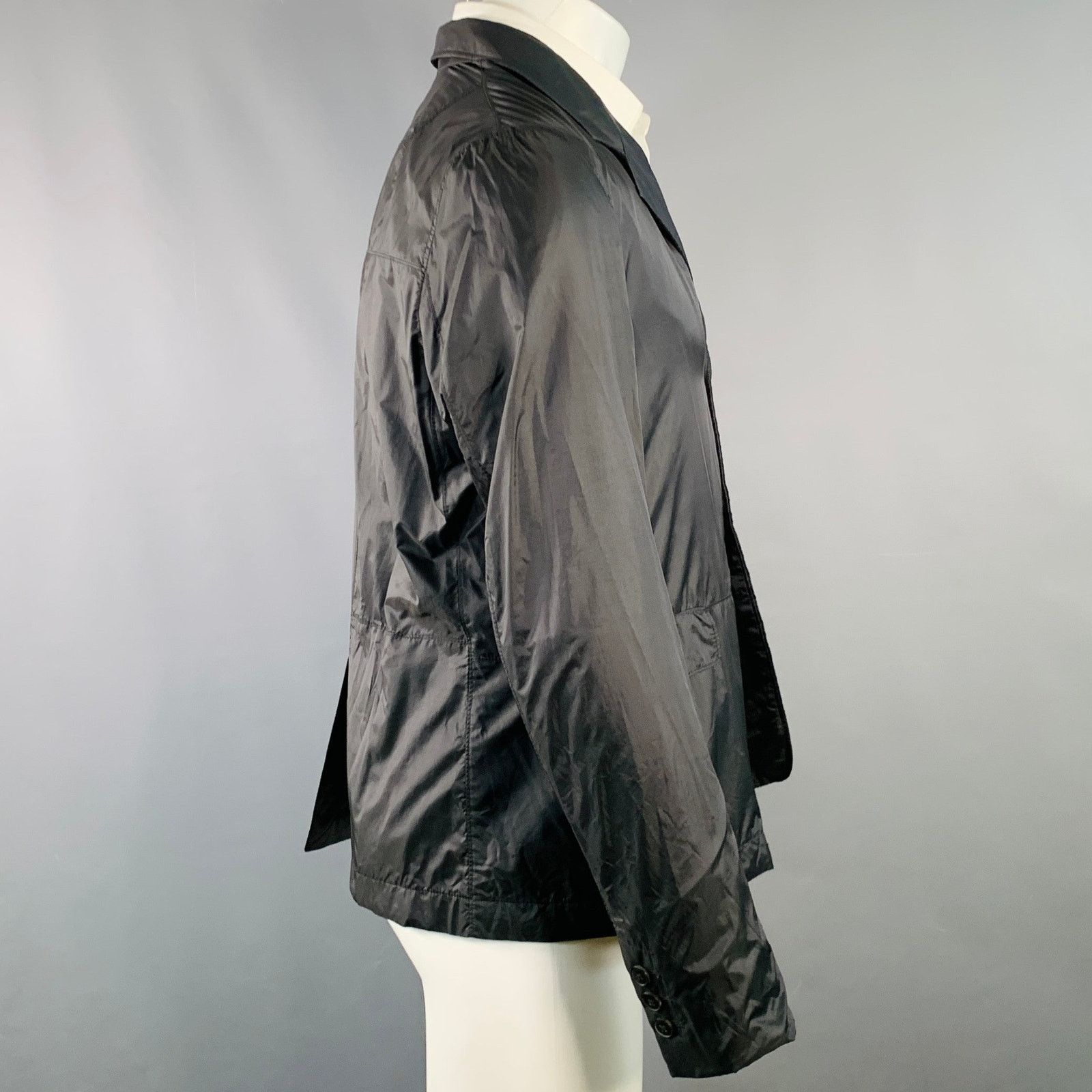 Haider Ackermann HAIDER ACKERMANN Size M Checkered Notch Lapel Sport Coat Size 40R - 3 Thumbnail