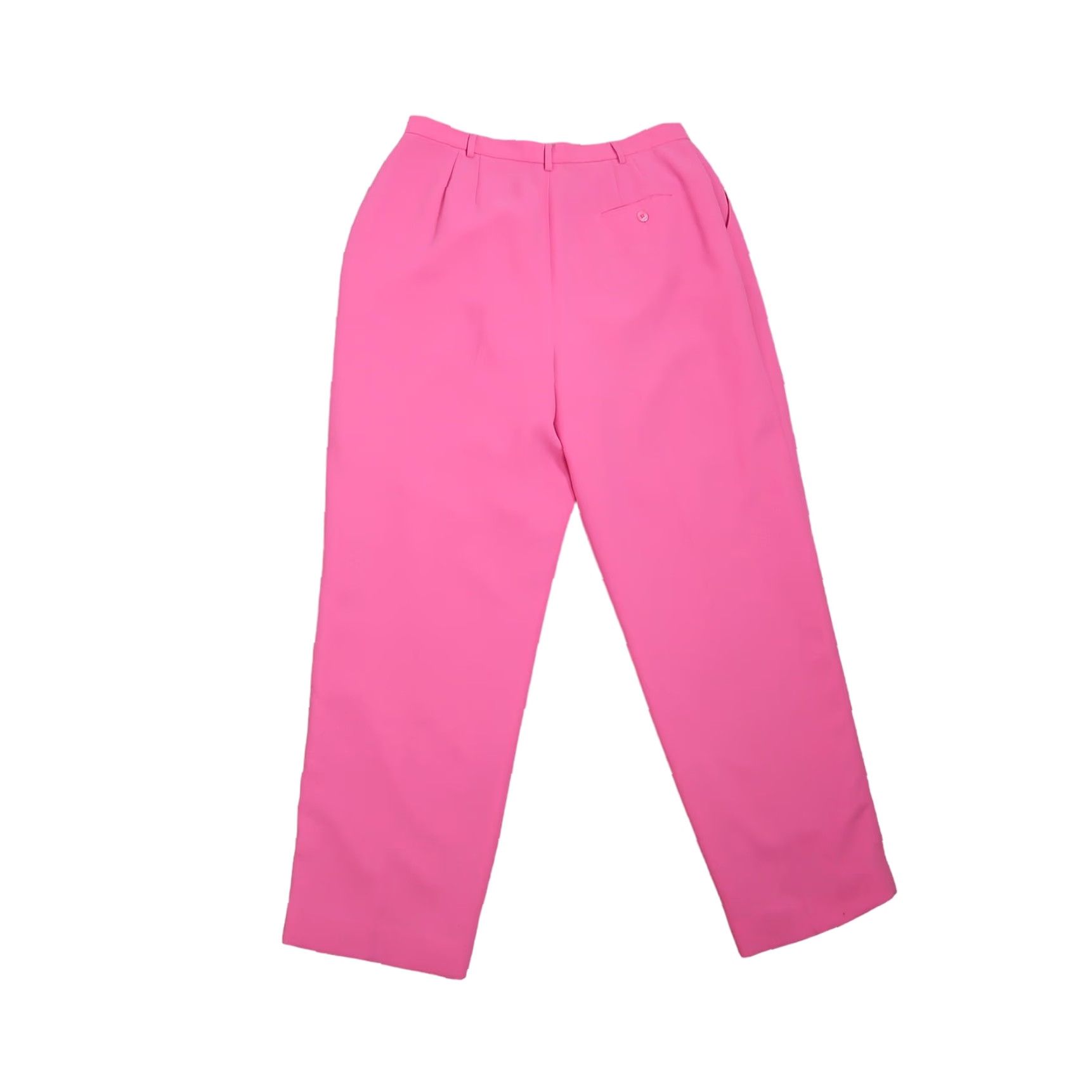 Evan Picone VINTAGE Evan Picone Pants 90s High Rise Straight Leg Pink 16 Plus Women Size 24" / US 00 / IT 34 - 4 Thumbnail
