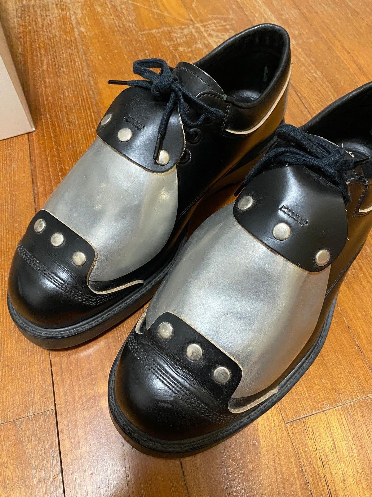Comme des Garcons Homme Plus comme des garçons homme plus 20ss metal armour derby 27cm Size US 9 / EU 42 - 4 Thumbnail