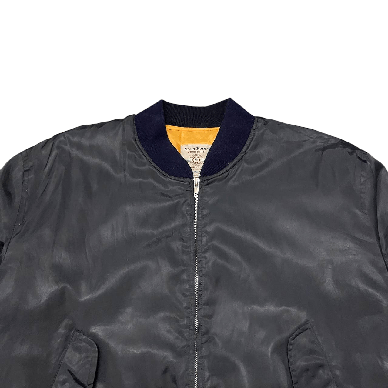 Japanese Brand Vintage Alon Point Bomber Jacket Size US L / EU 52-54 / 3 - 2 Thumbnail