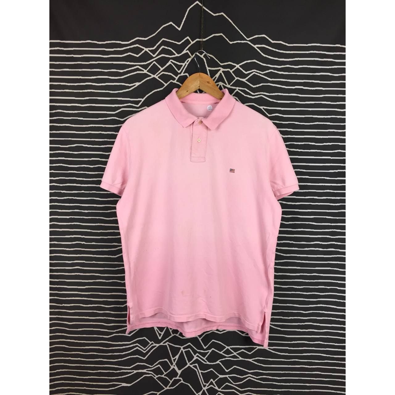 Ralph Lauren × Vintage Vtg Ralph Lauren Flag Logo Heritage Polo Tee Size US L / EU 52-54 / 3 - 2 Thumbnail