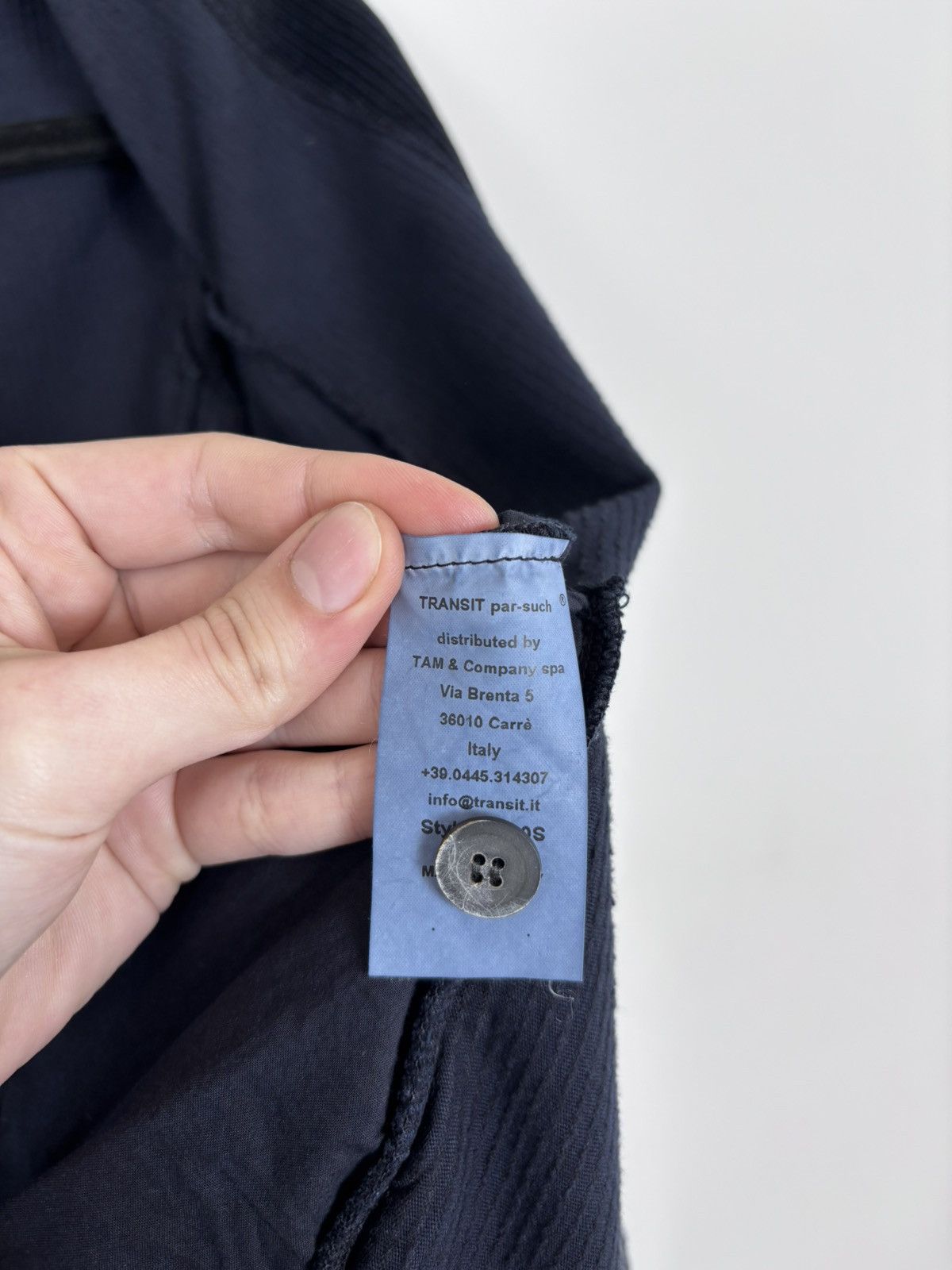Transit Transit Par Such NWT Women’s Blue Corduroy Blazer Jacket Size L / US 10 / IT 46 - 13 Thumbnail