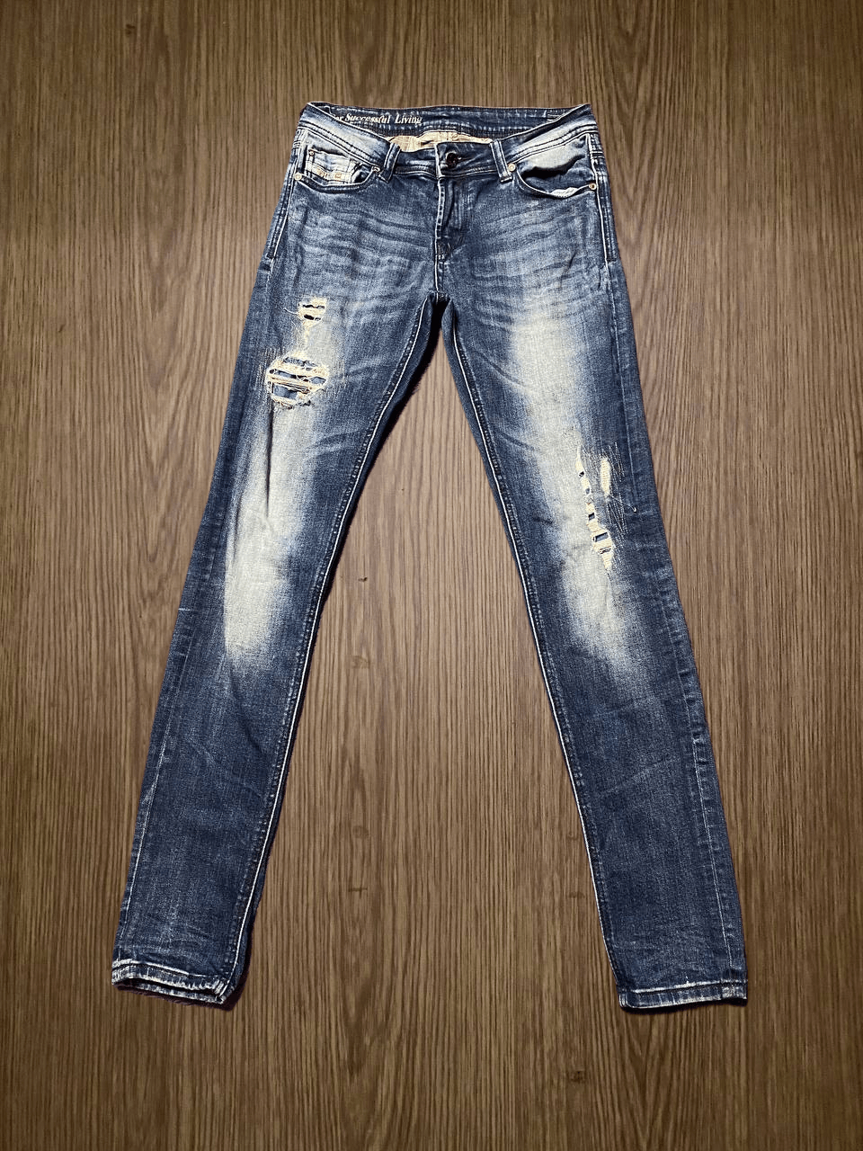 Diesel Vintage Diesel Jeans Japanese Y2K Faded Distress Size US 28 / EU 44 - 1 Thumbnail