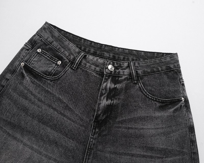 Japanese Brand × Jean High street washed loose wide-leg classic jeans y2k Size US 32 / EU 48 - 3 Thumbnail