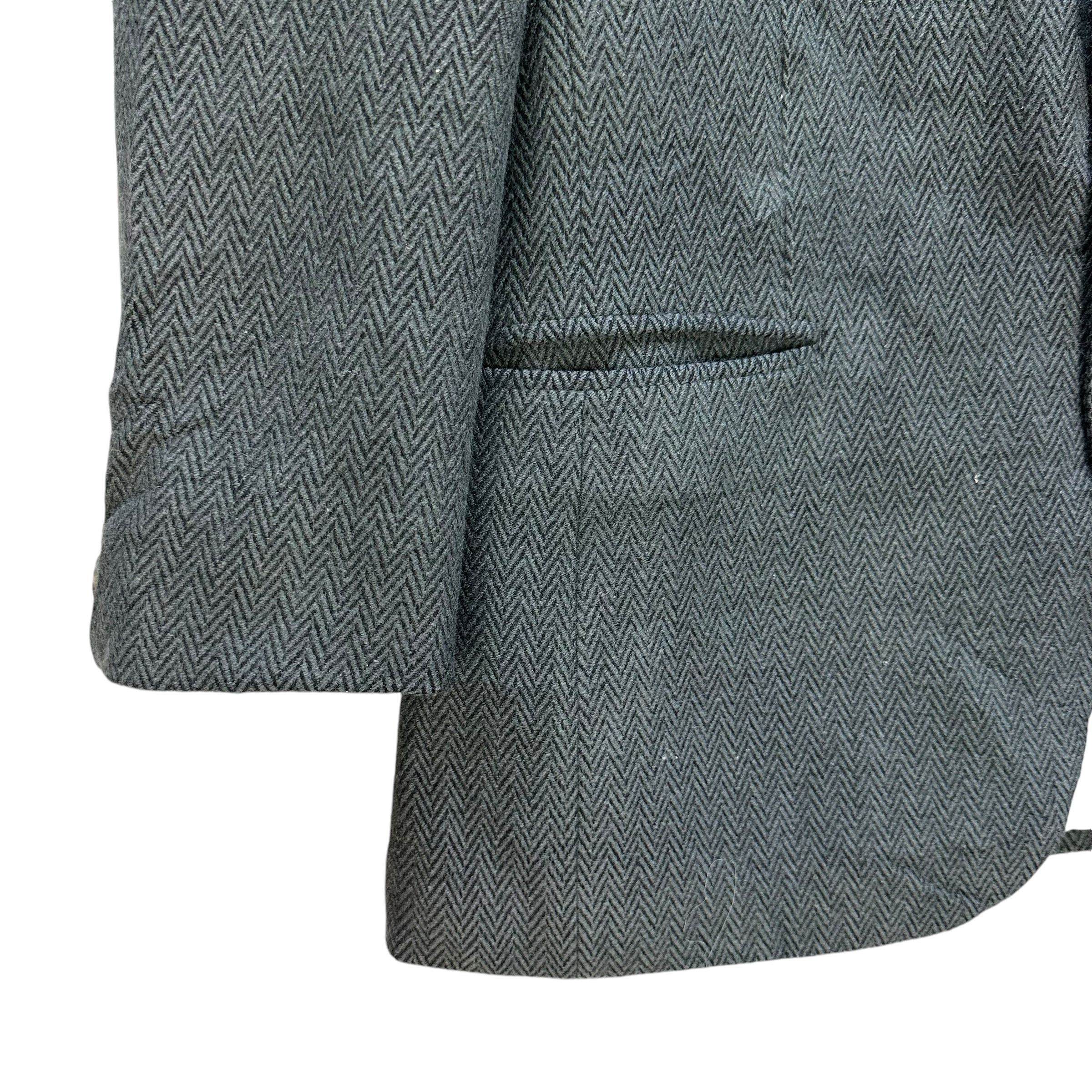 Pierre Balmain PIERRE BALMAIN Herringbone Wool Suit Jacket #A55-1275 Size 44R - 4 Thumbnail