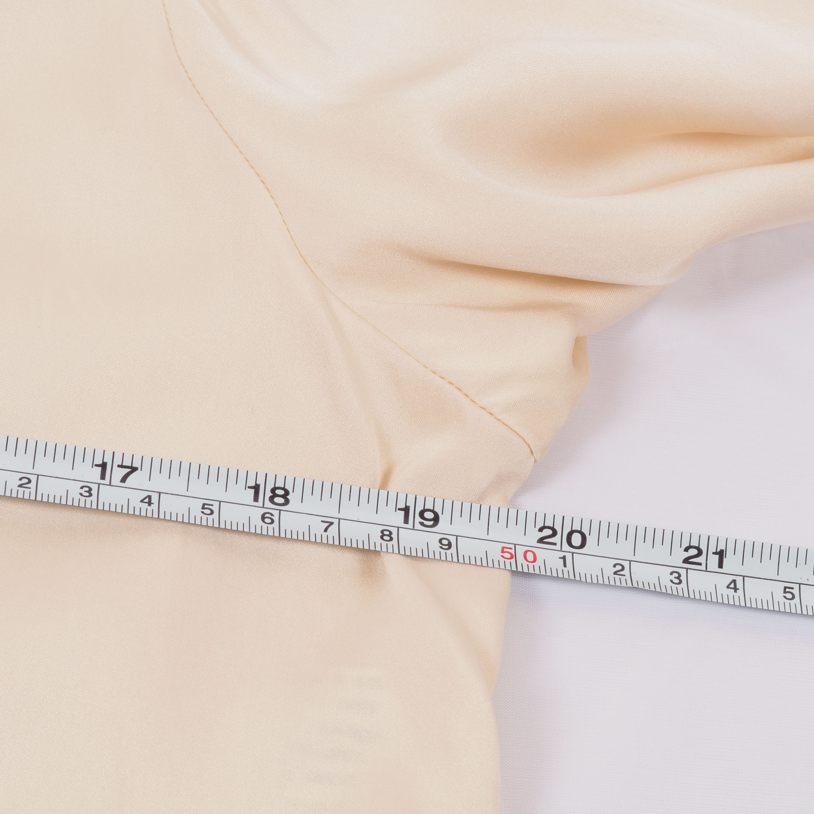 Chanel × Vintage Chanel Creations Vintage 70s 80s Ivory Silk Satin Blouse Size S / US 4 / IT 40 - 11 Thumbnail