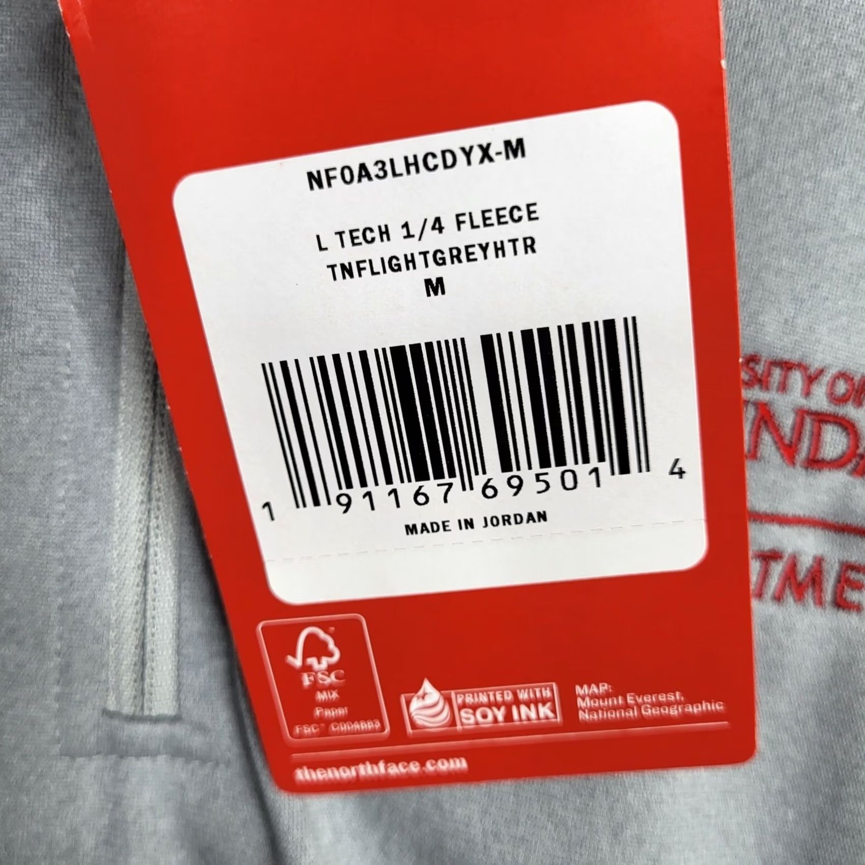 The North Face The North Face Women's Tech 1/4 Zip Fleece Jacket M Gray New Size M / US 6-8 / IT 42-44 - 8 Thumbnail