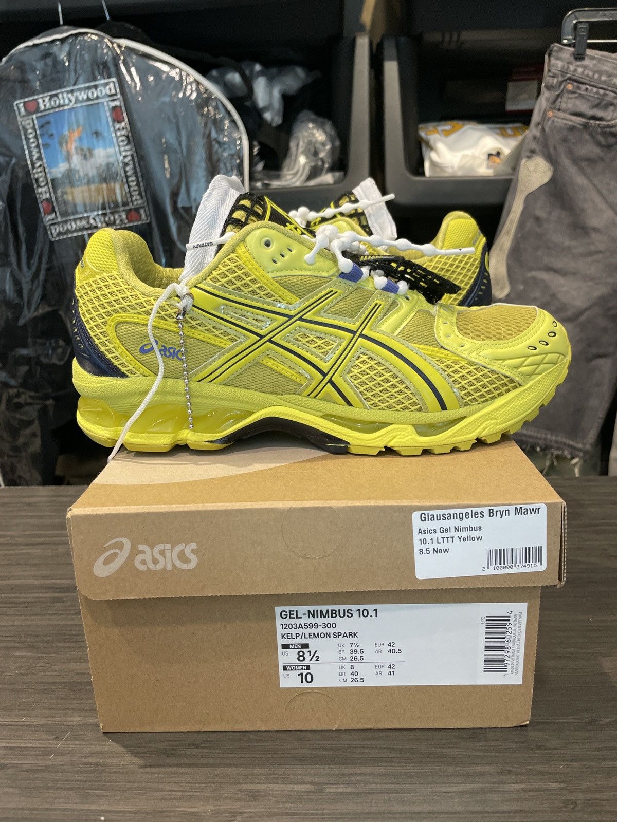 Asics Little Tokyo Table Tennis x Asics Gel Nimbus 10.1 Size US 8.5 / EU 41-42 - 1 Thumbnail
