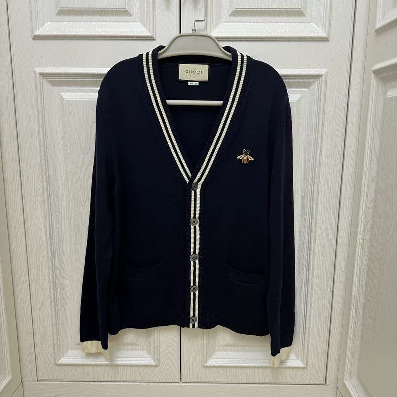 GucciLittle Bee Knitwear Cardigan jacket 2503-Nextarrow