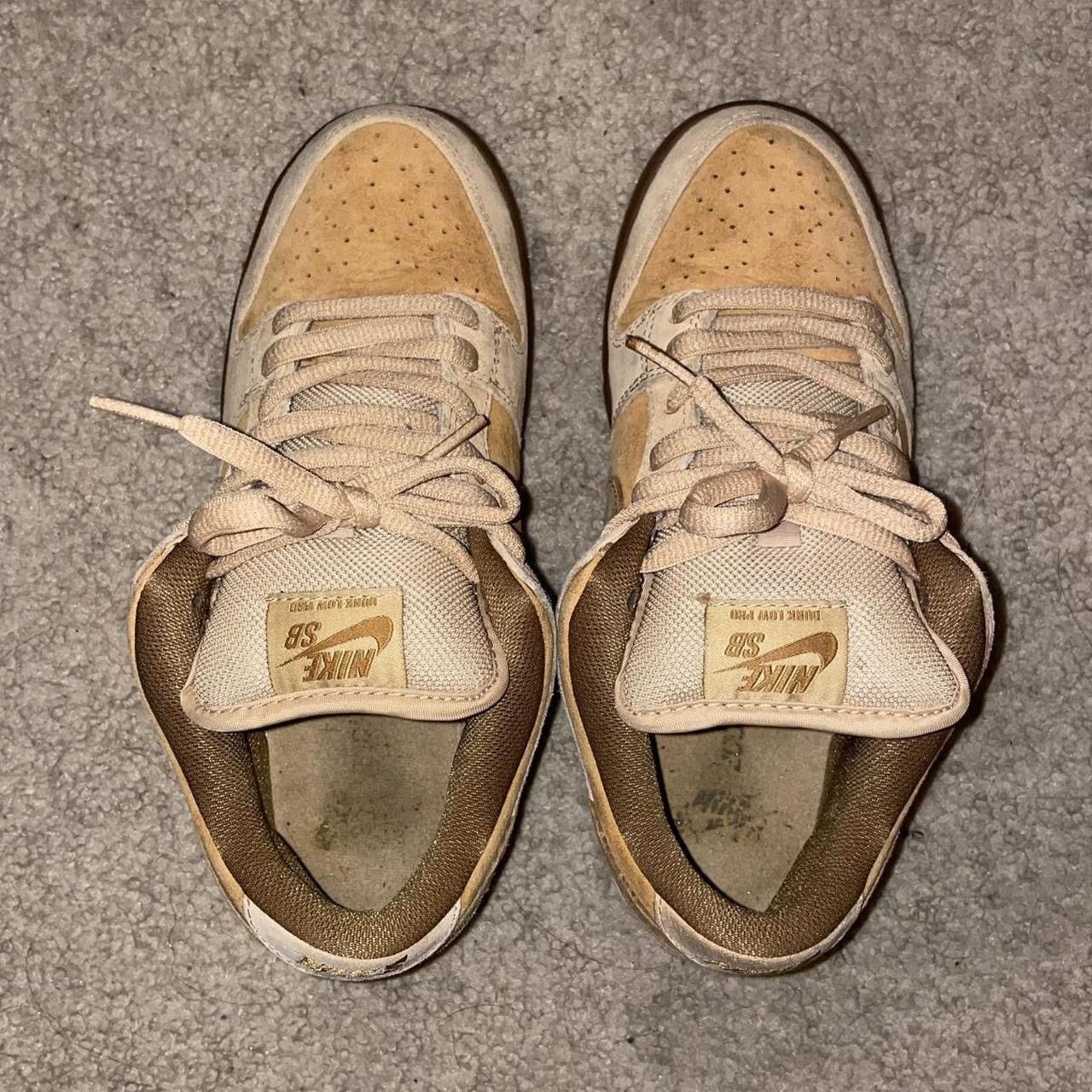 Nike Nike SB 2017 Wheat Dunk Low Skate Shoe Size US 6.5 / EU 39-40 - 3 Thumbnail