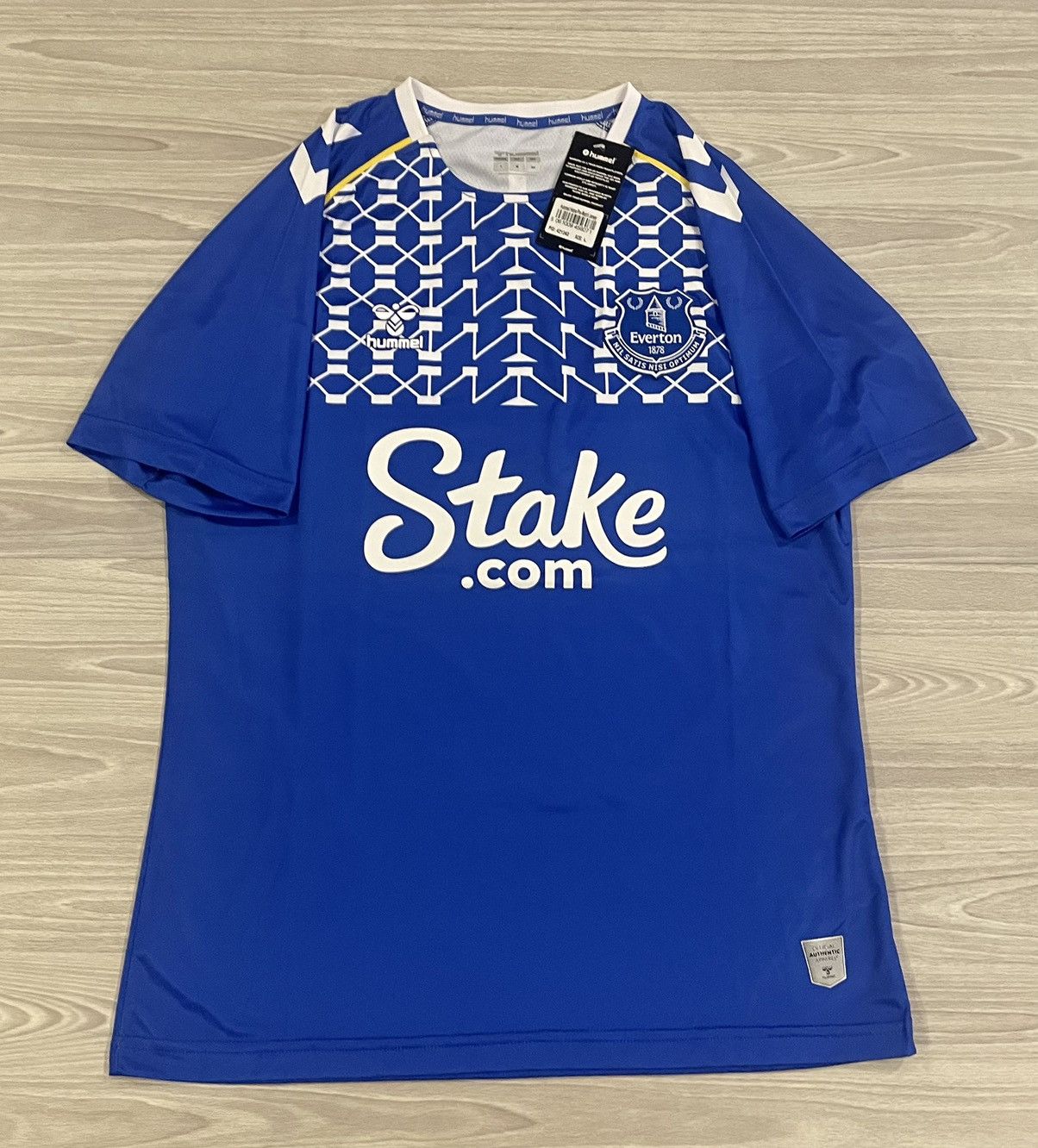 Hummel New! Hummel 2023/24 Everton FC Soccer Jersey Men’s Medium Size US M / EU 48-50 / 2 - 1 Thumbnail