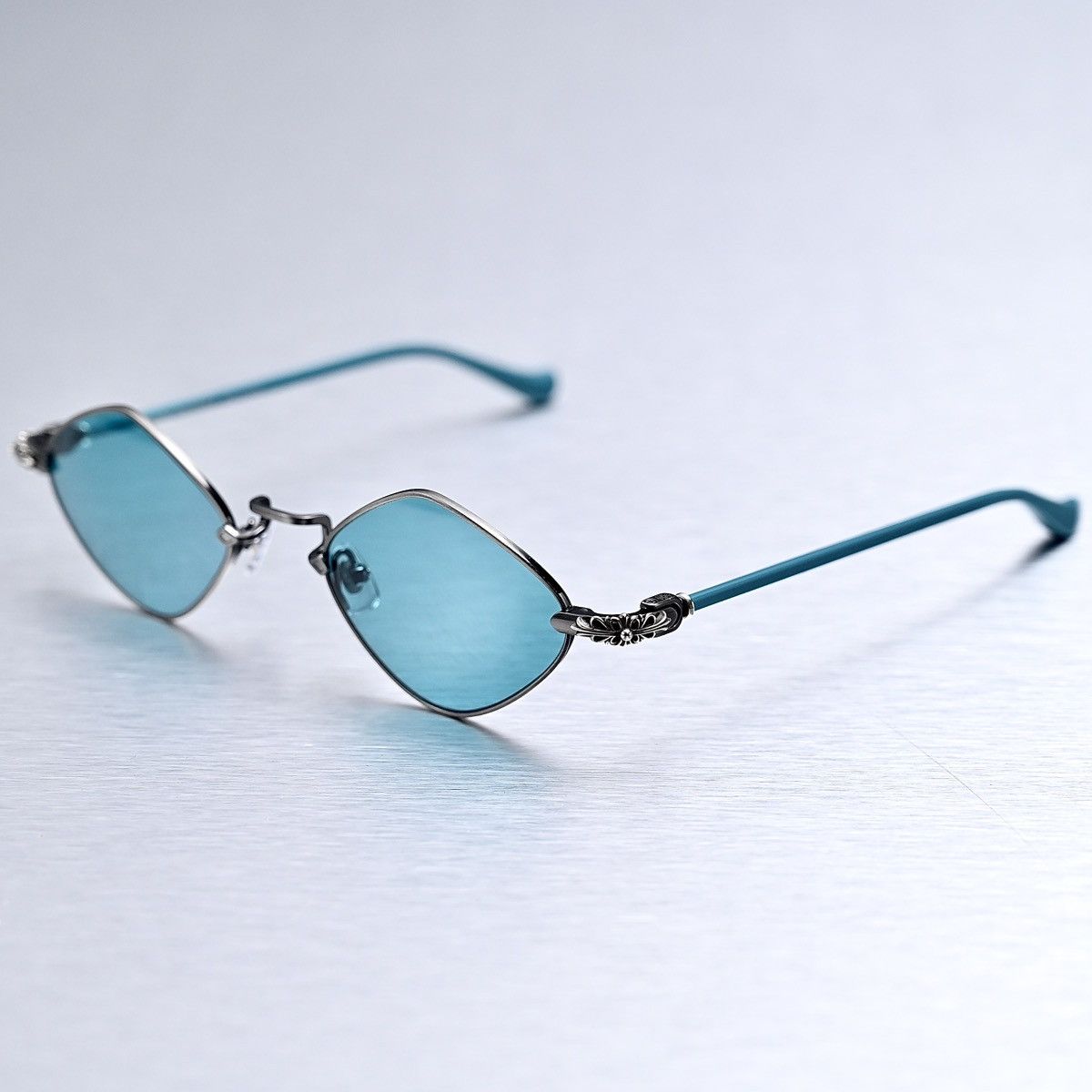 Chrome Hearts CHROME HEARTS DIAMOND DOG PEWTER TEAL