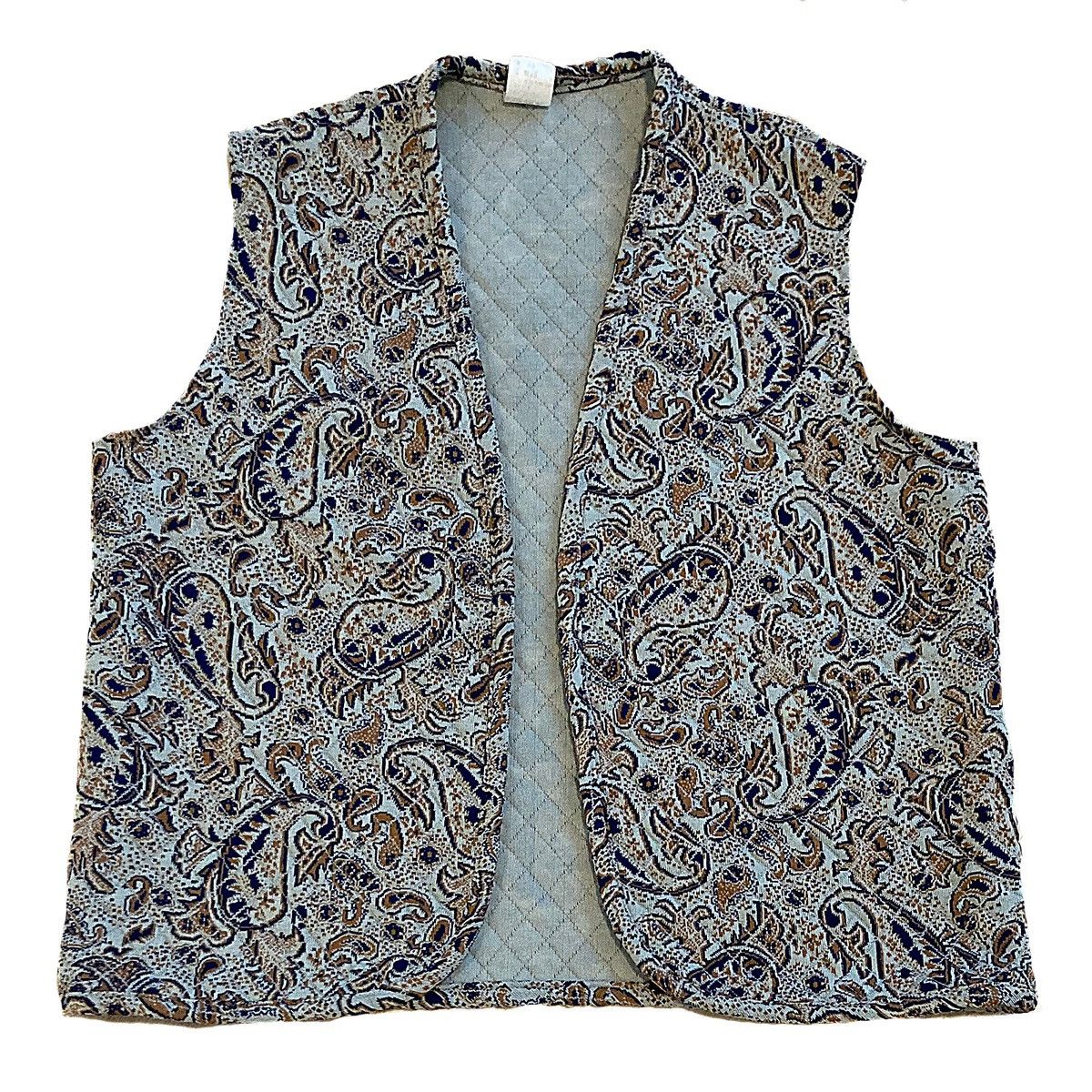 Vintage Vintage Paisley Vest Size US S / EU 44-46 / 1 - 1 Thumbnail