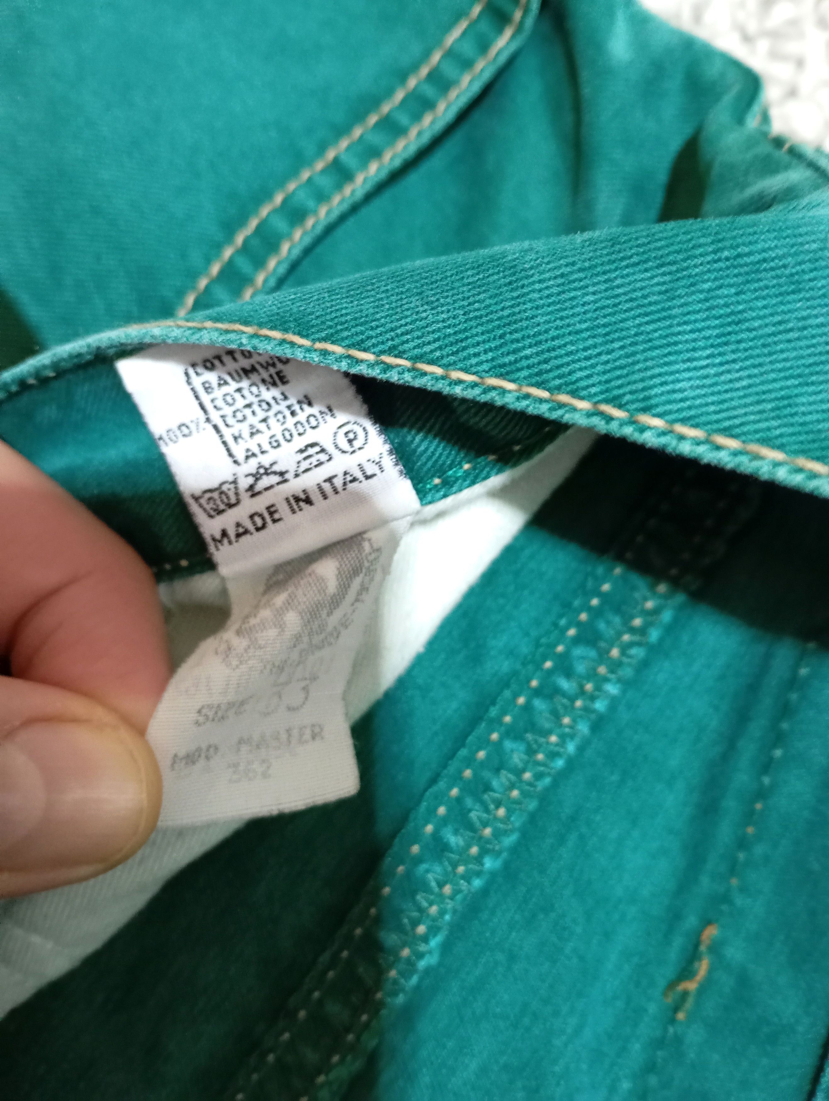 Diesel Vintage 90s Diesel Baggy Skate Denim Pant Perfect Green Hype Size US 33 - 10 Thumbnail
