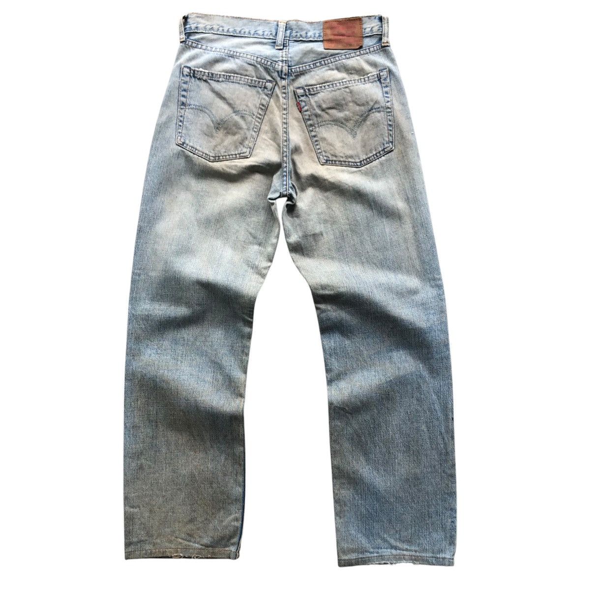 Levi's × Levi's Vintage Clothing Vintage distressed LEVIS 502 button HKQ8 mud wash jeans Size US 31 - 2 Thumbnail