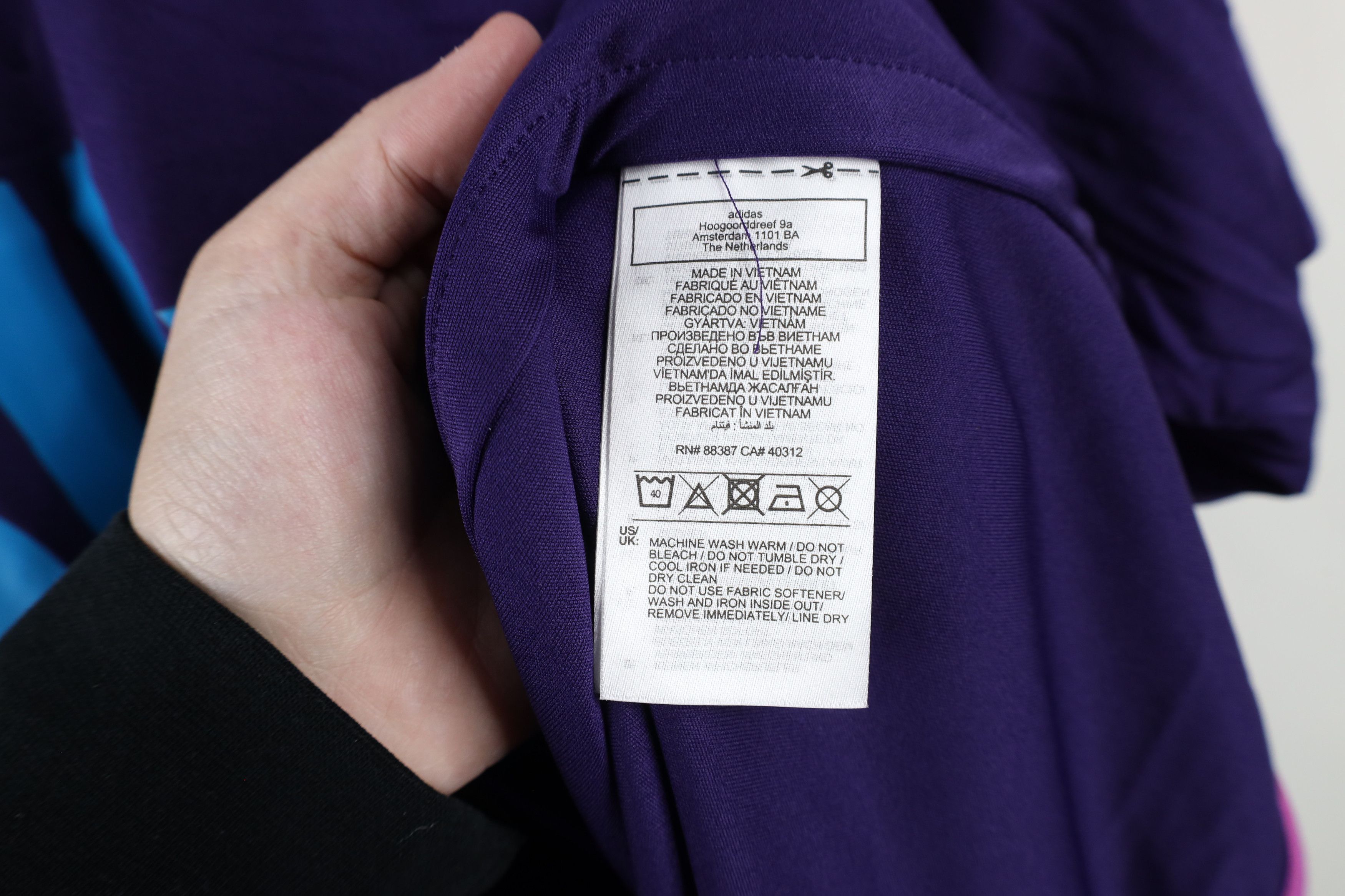 Adidas × Vintage New Adidas Football Club Soccer Jersey Futbol Purple Size US XXL / EU 58 / 5 - 9 Thumbnail