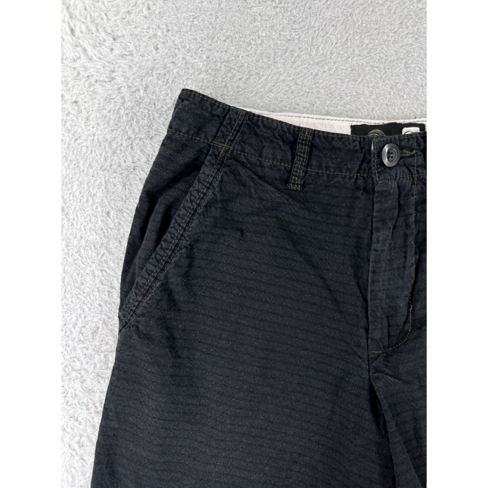 Ocean Pacific Ocean Pacific Black Striped Shorts Men 30 Cotton Casual Beach 100% Cotton Ocean Pacific Mens Shorts Beach 30 Black Striped Chino Casual Mens Shorts Size US 30 / EU 46 - 7 Thumbnail