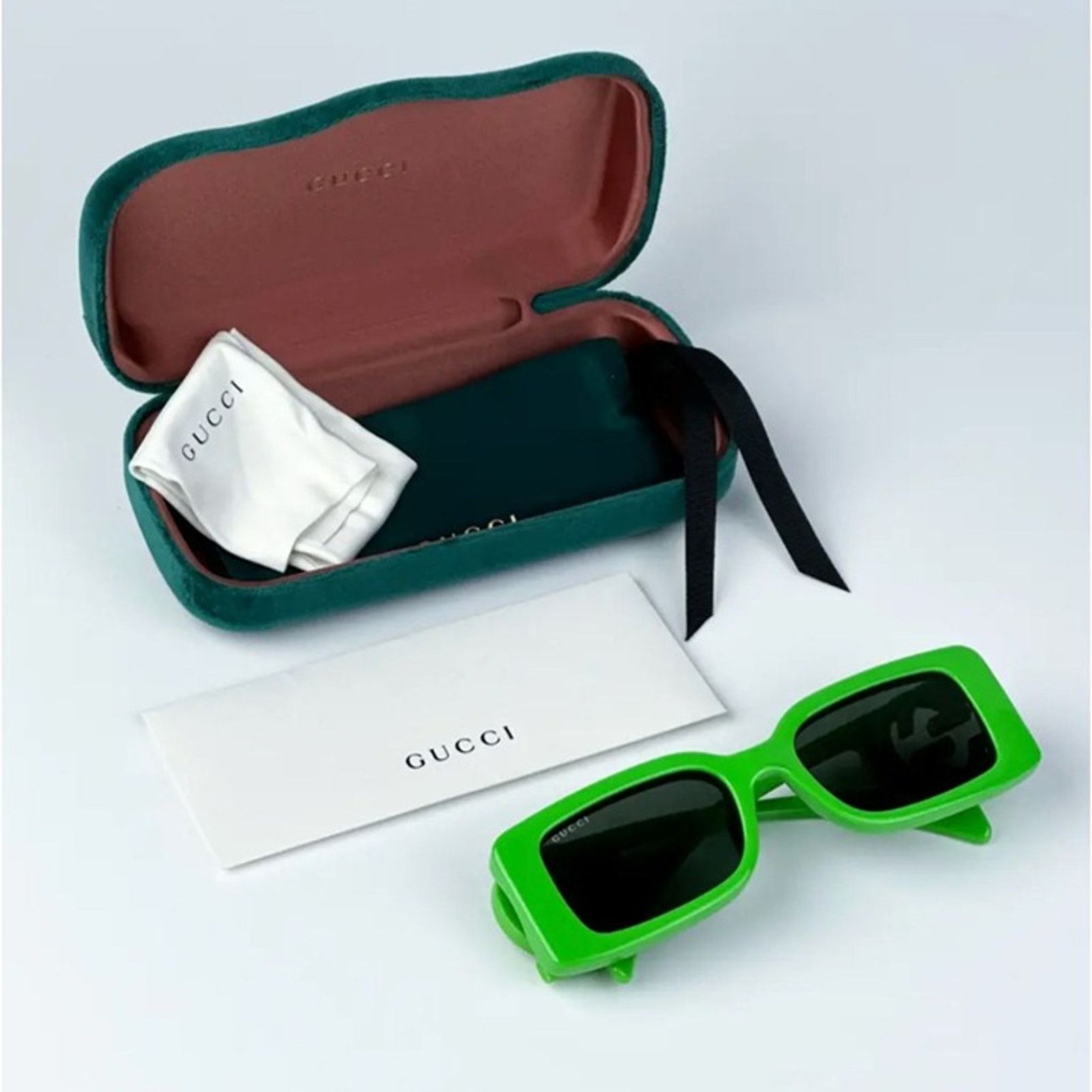 Gucci Gucci GG1325S-009 Chaise Longue Rectangular(GG1325S-009-54) Size ONE SIZE - 10 Thumbnail