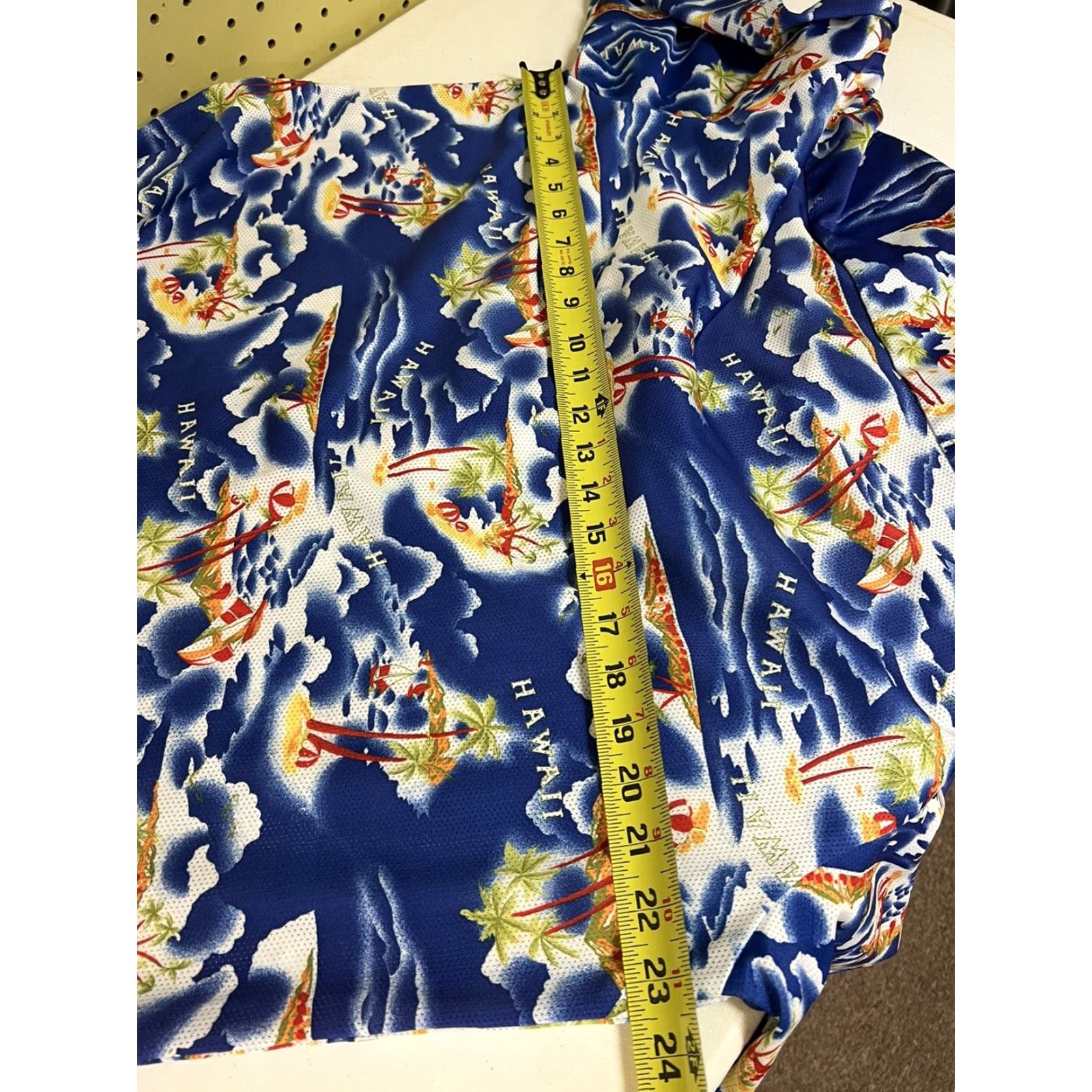 Vintage Vector Motorcycle Shirt Mens Large Button-Front Floral Short Sleeve Hawaiian Shirt Size US L / EU 52-54 / 3 - 5 Thumbnail