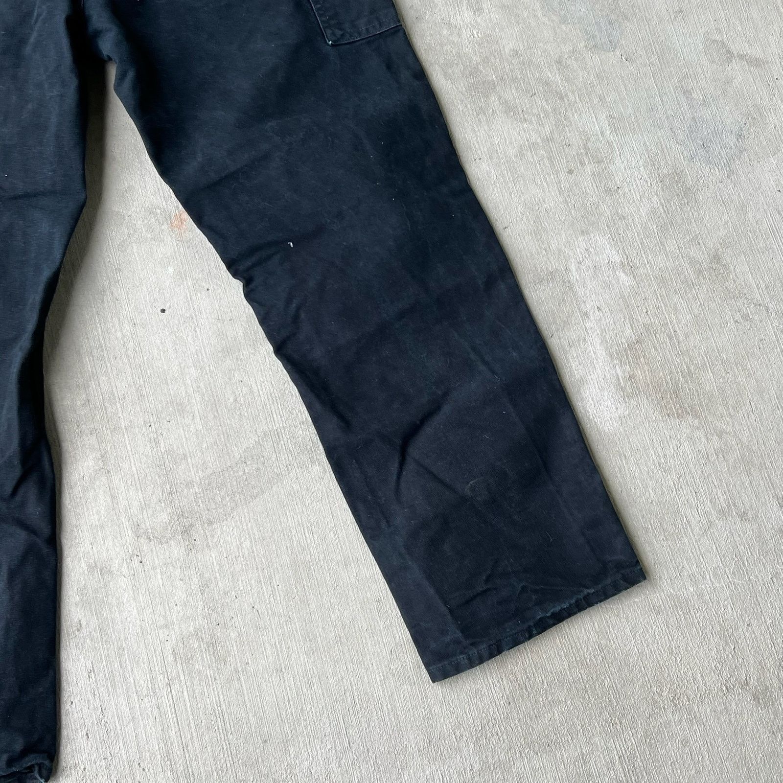 Carhartt × Vintage Carhartt black double knee work wear carpenter pants Size US 36 / EU 52 - 8 Thumbnail