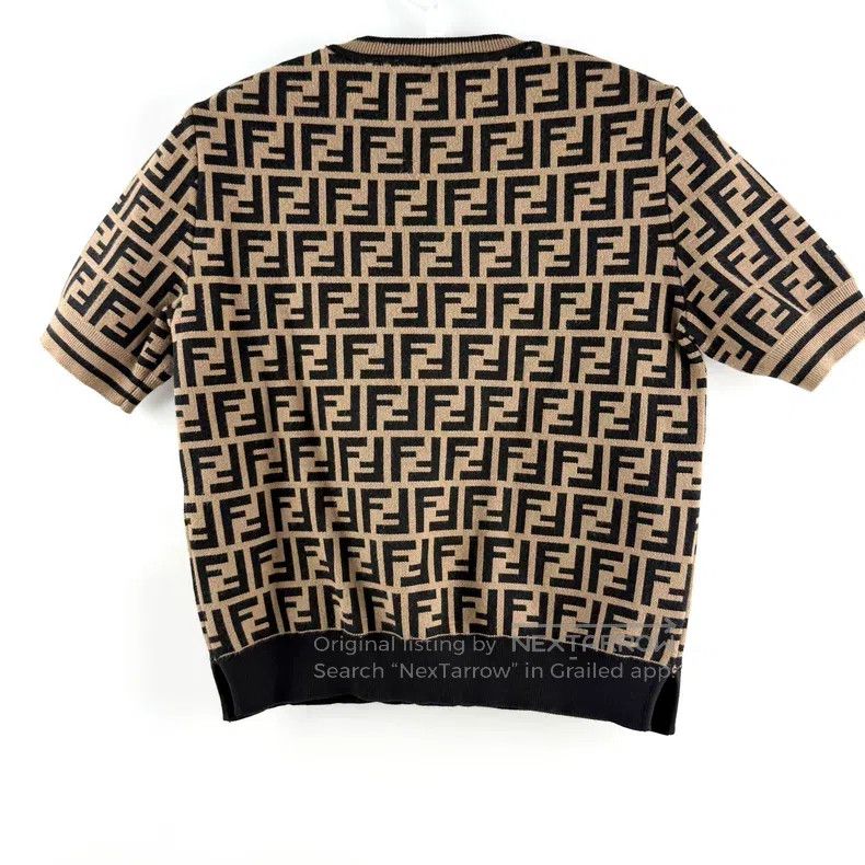 Fendi Fendi Classic printed floral short-sleeved shirt Size XS / US 0-2 / IT 36-38 - 3 Thumbnail