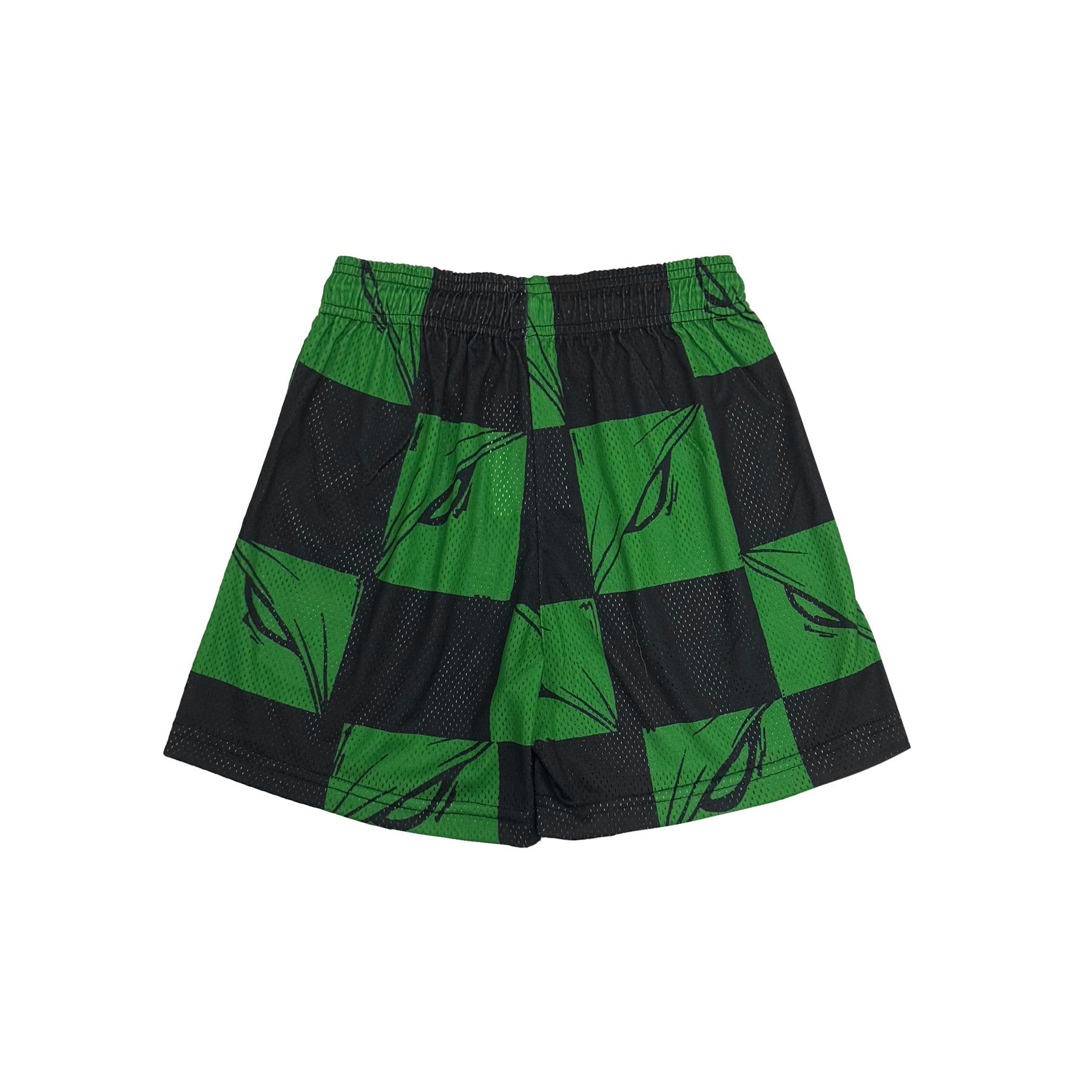 Matty Boy Matty Boy Eric Emanuel 99 Eyes Green Mesh Shorts Size US 30 / EU 46 - 2 Thumbnail