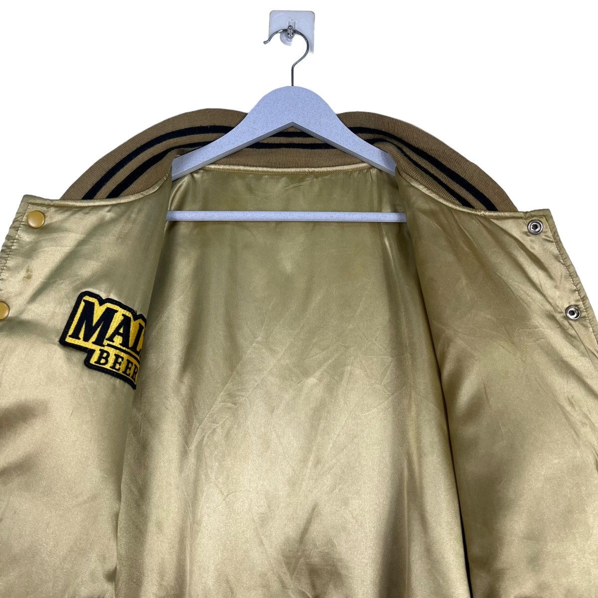 Japanese Brand 🔥 VINTAGE MALTS REVERSIBLE BASEBALL BOMBER JACKET Size US L / EU 52-54 / 3 - 14 Thumbnail