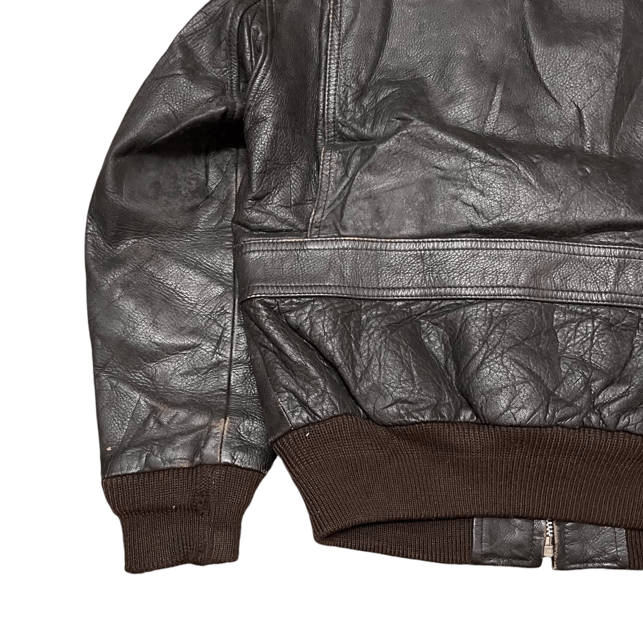 Japanese Brand Vintage Bahron Leather Wear Bomber Jacket Size US M / EU 48-50 / 2 - 13 Thumbnail