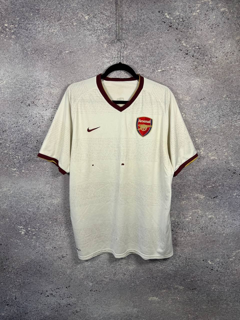 Nike × Vintage Vintage Arsenal 2007/08 Away Nike Soccer Jersey XL Size US XL / EU 56 / 4 - 1 Thumbnail