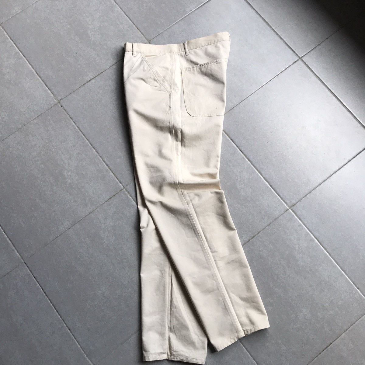 Comme des Garcons SHIRT Comme des Garcons Shirt Beige Trouser Size US 34 / EU 50 - 12 Thumbnail