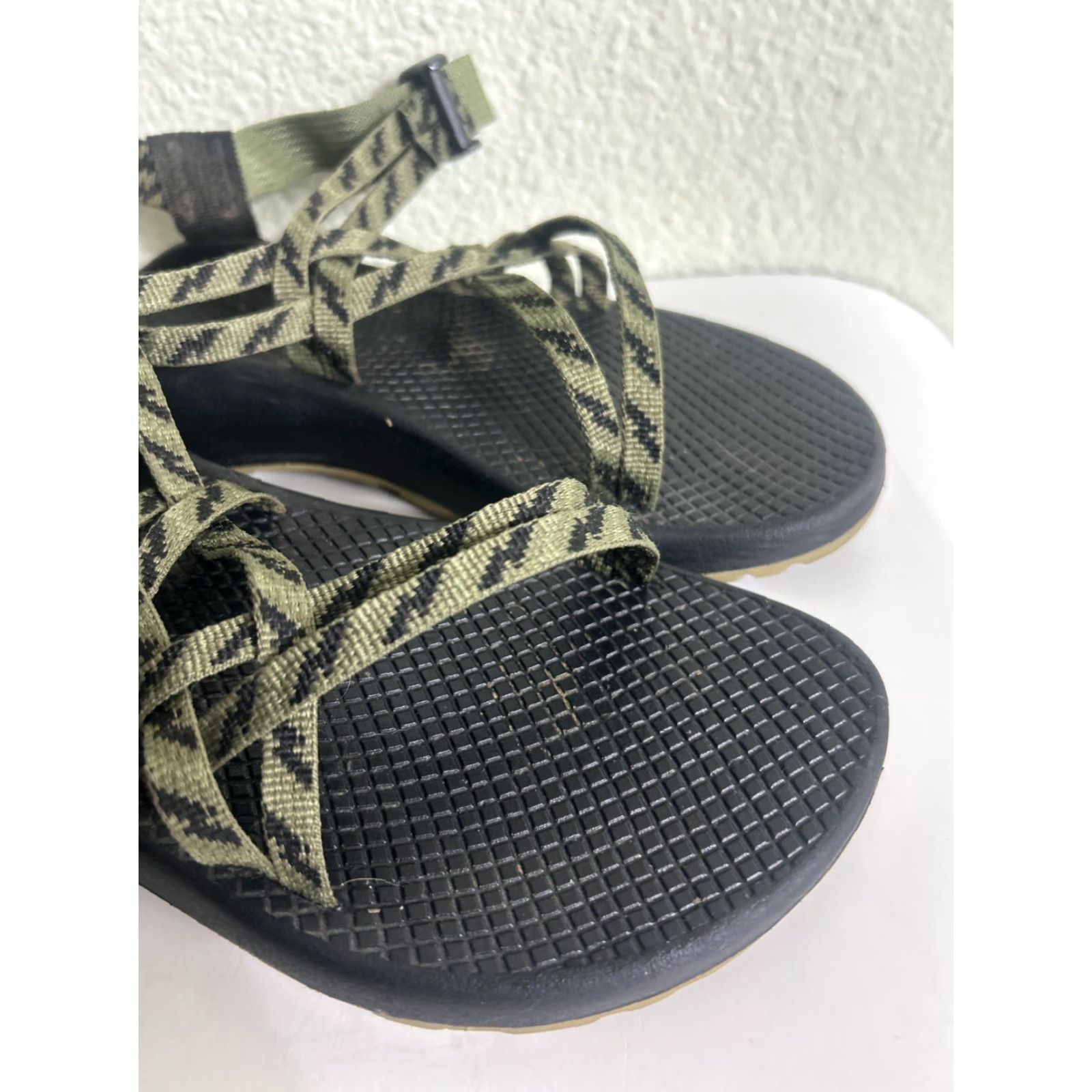 Chaco Chaco ZX/1 Women's Sandal Sport Strappy Black Green Size 7 Ladies ZX1 Classic Avocado Size US 7 / IT 37 - 2 Thumbnail