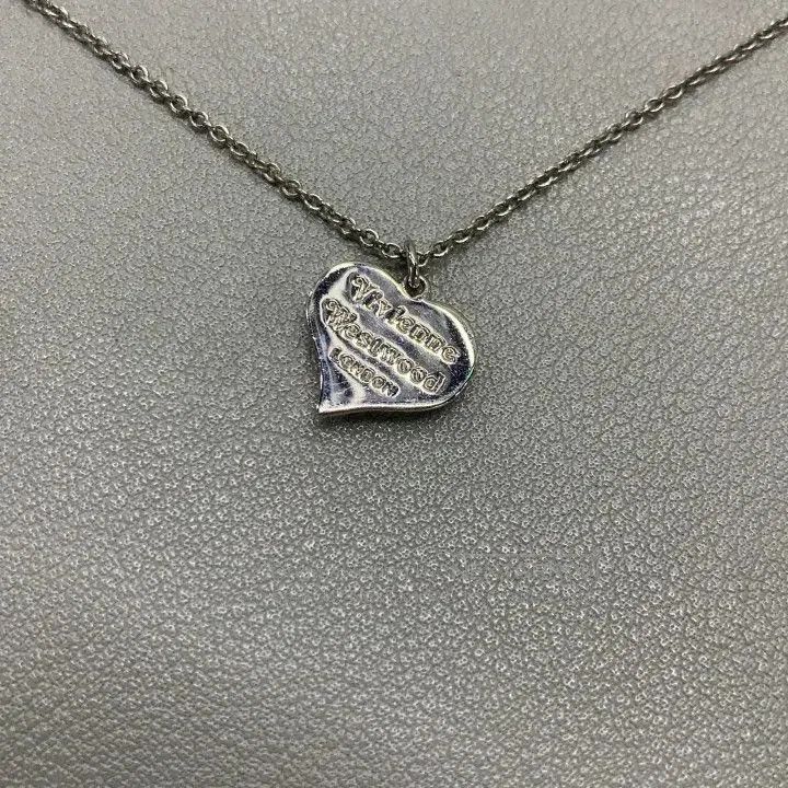 Vivienne Westwood Vivienne Westwood Silver Heart Necklace 0079. Size ONE SIZE - 4 Thumbnail