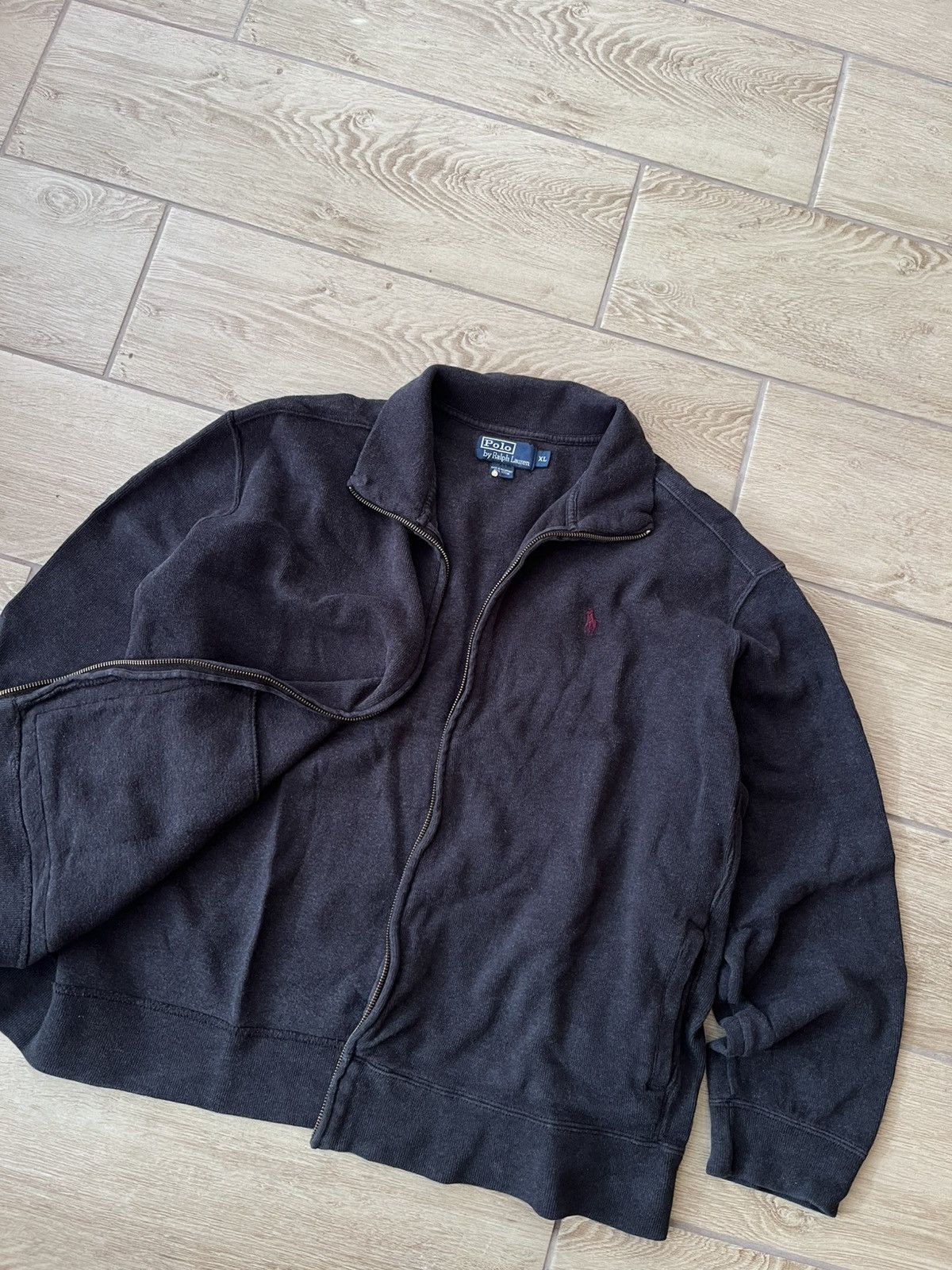 Polo Ralph Lauren × Ralph Lauren Polo Ralph Lauren Streetwear Knitwear Full Zip L Size Size US L / EU 52-54 / 3 - 3 Thumbnail